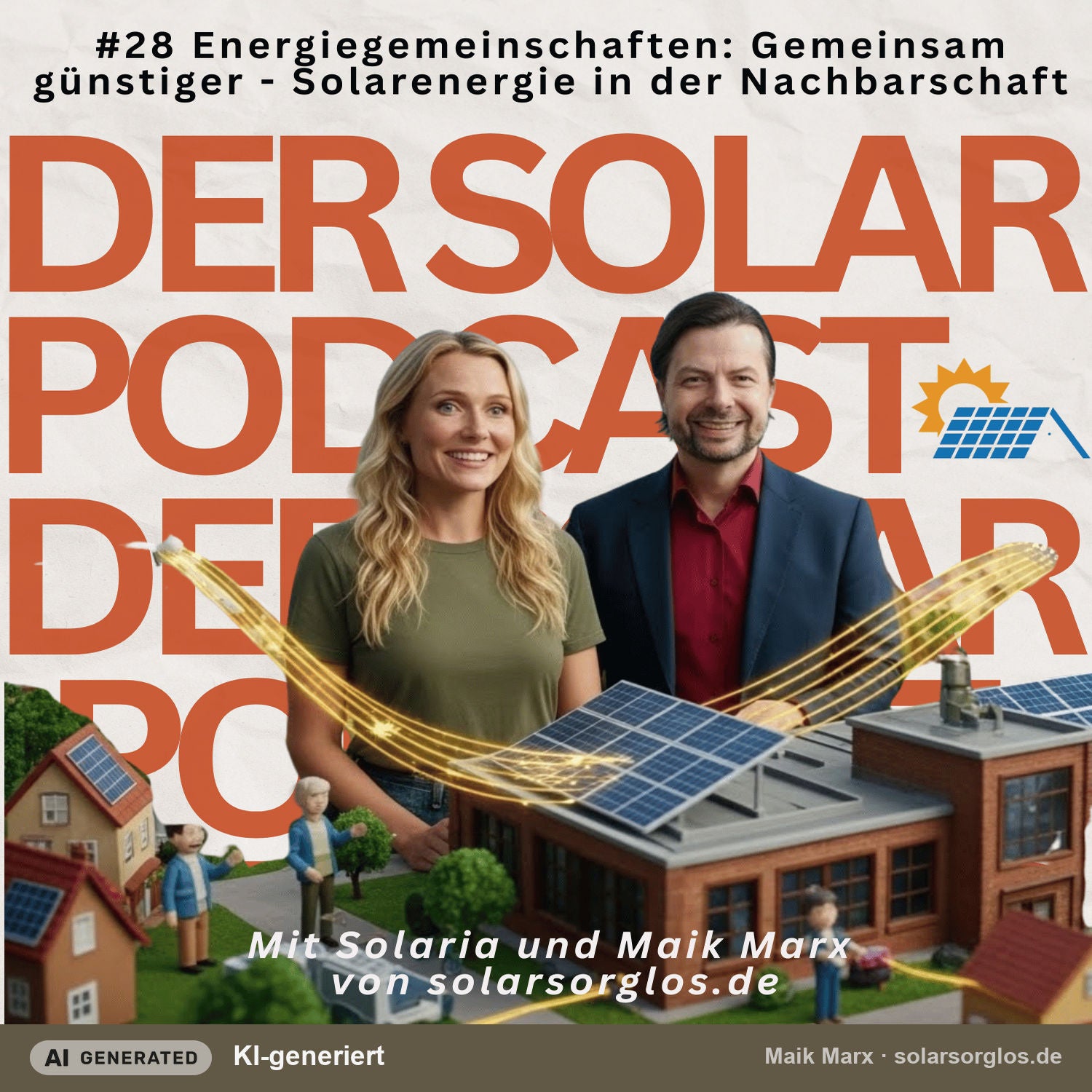 #28 Energiegemeinschaften Gemeinsam günstiger Solarenergie in der Nachbarschaft
