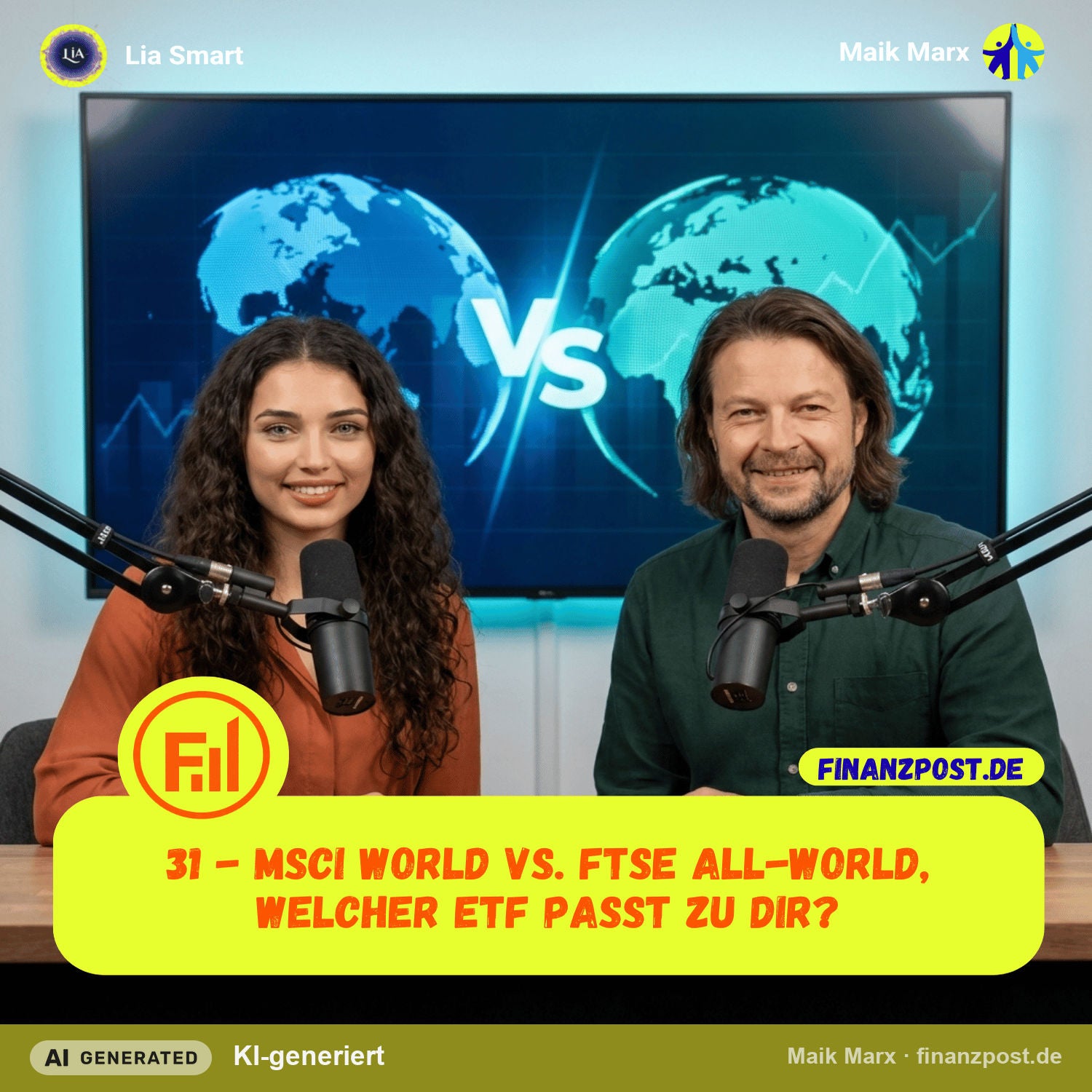31 – MSCI World vs. FTSE All-World – Welcher ETF passt zu dir