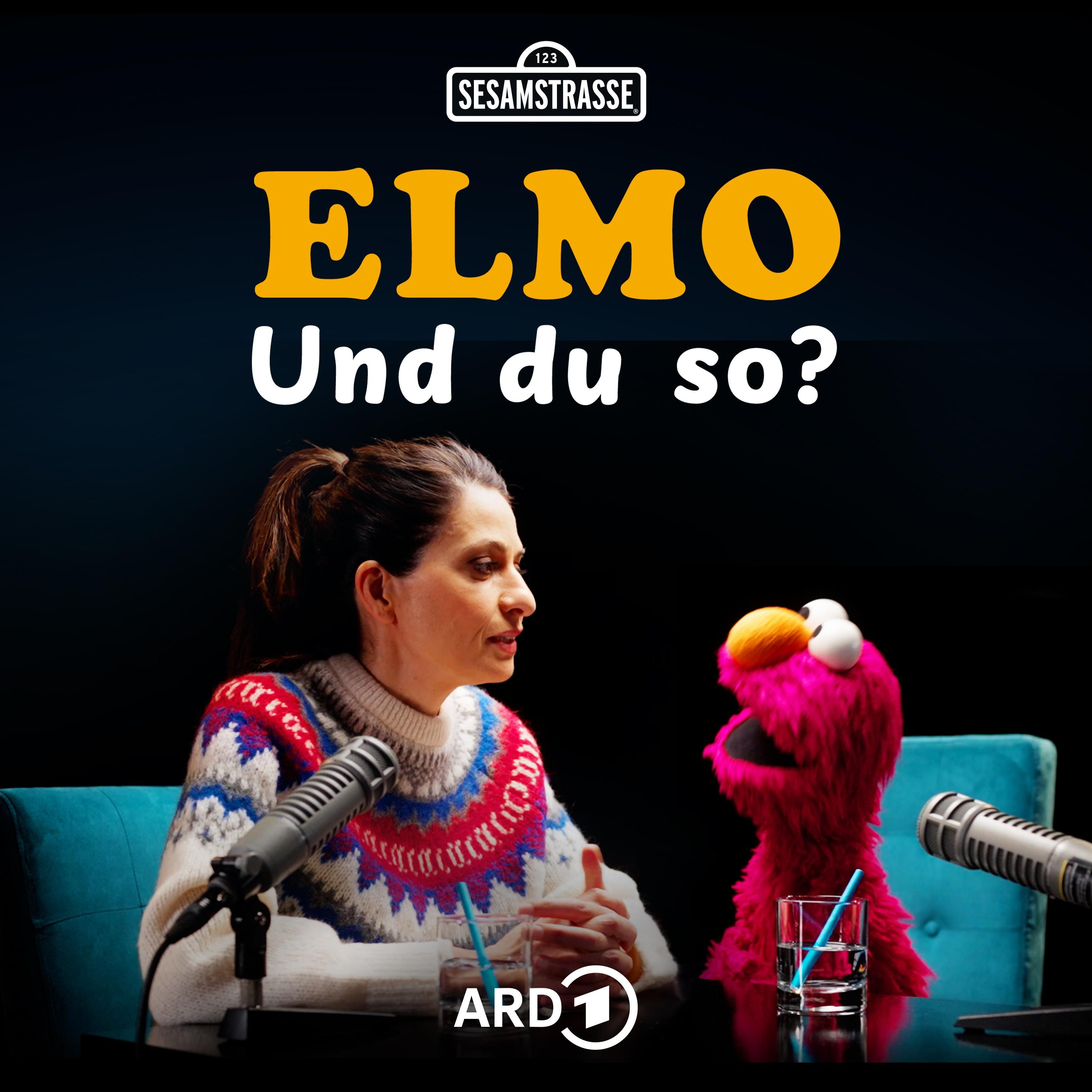 Linda Zervakis zu Gast bei Elmo