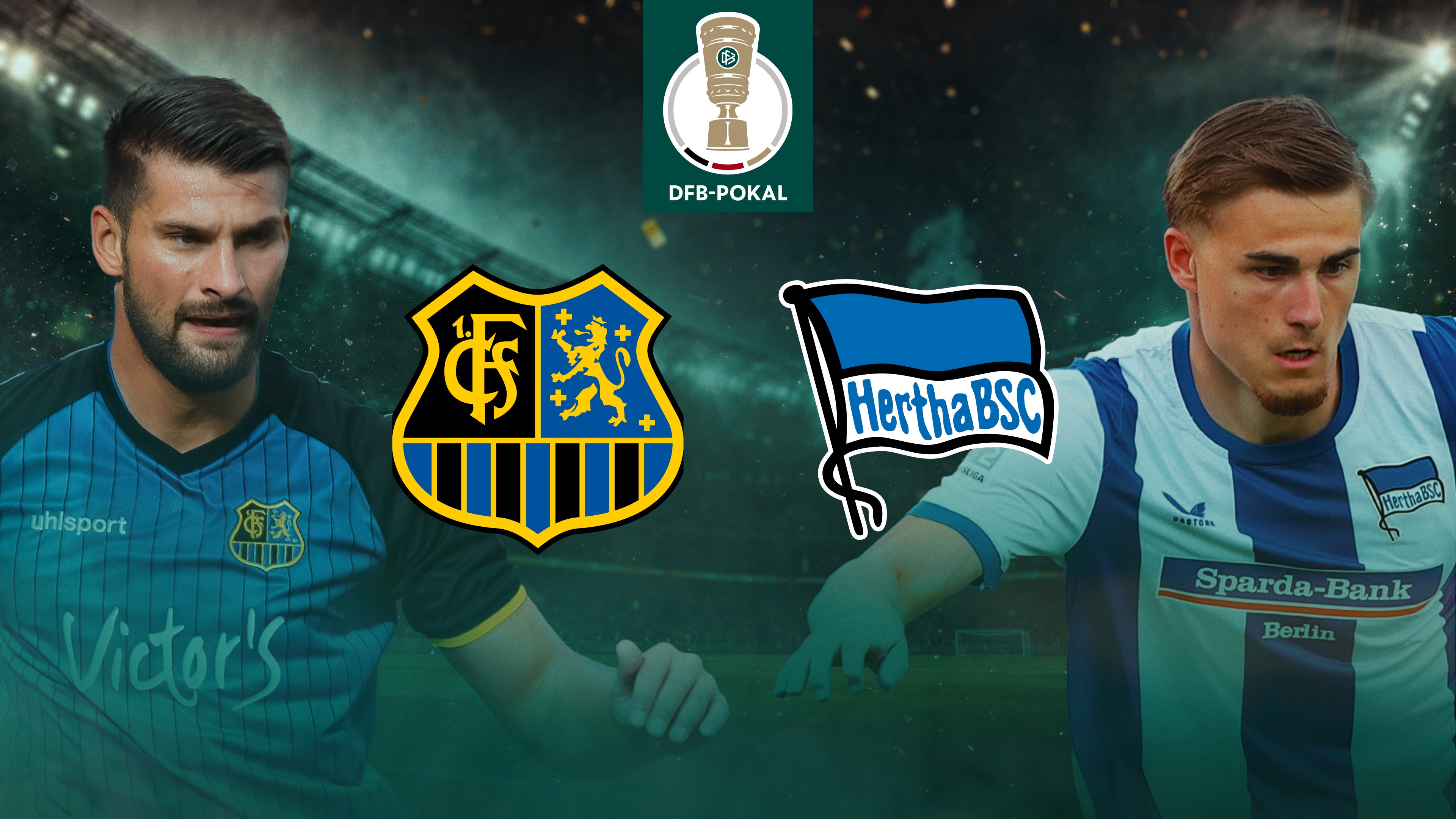 1. FC Saarbrücken vs. Hertha BSC
