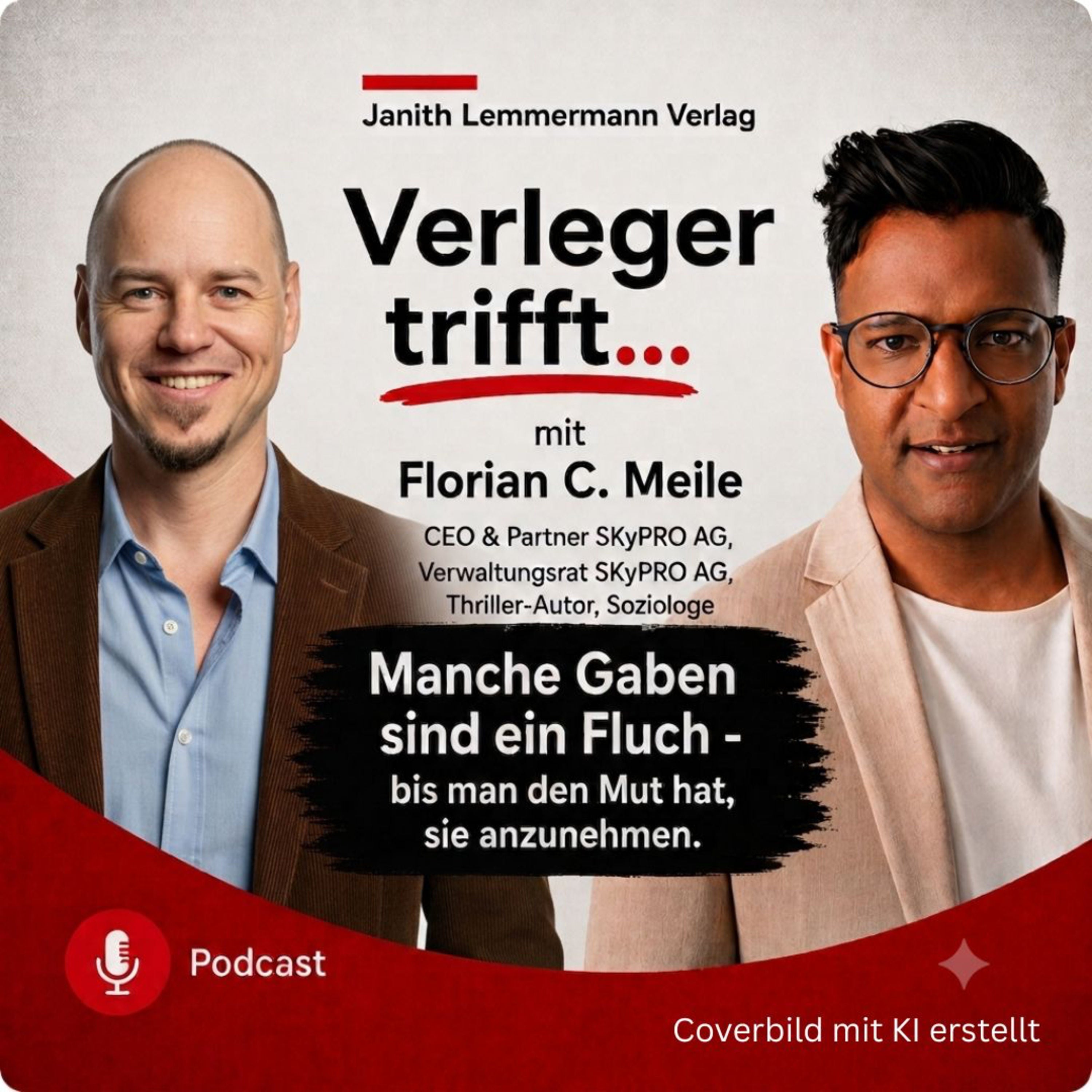 "Manche Gaben sind ein Fluch - bis man den Mut hat, sie anzunehmen." - Mit Florian C. Meile aus der Schweiz