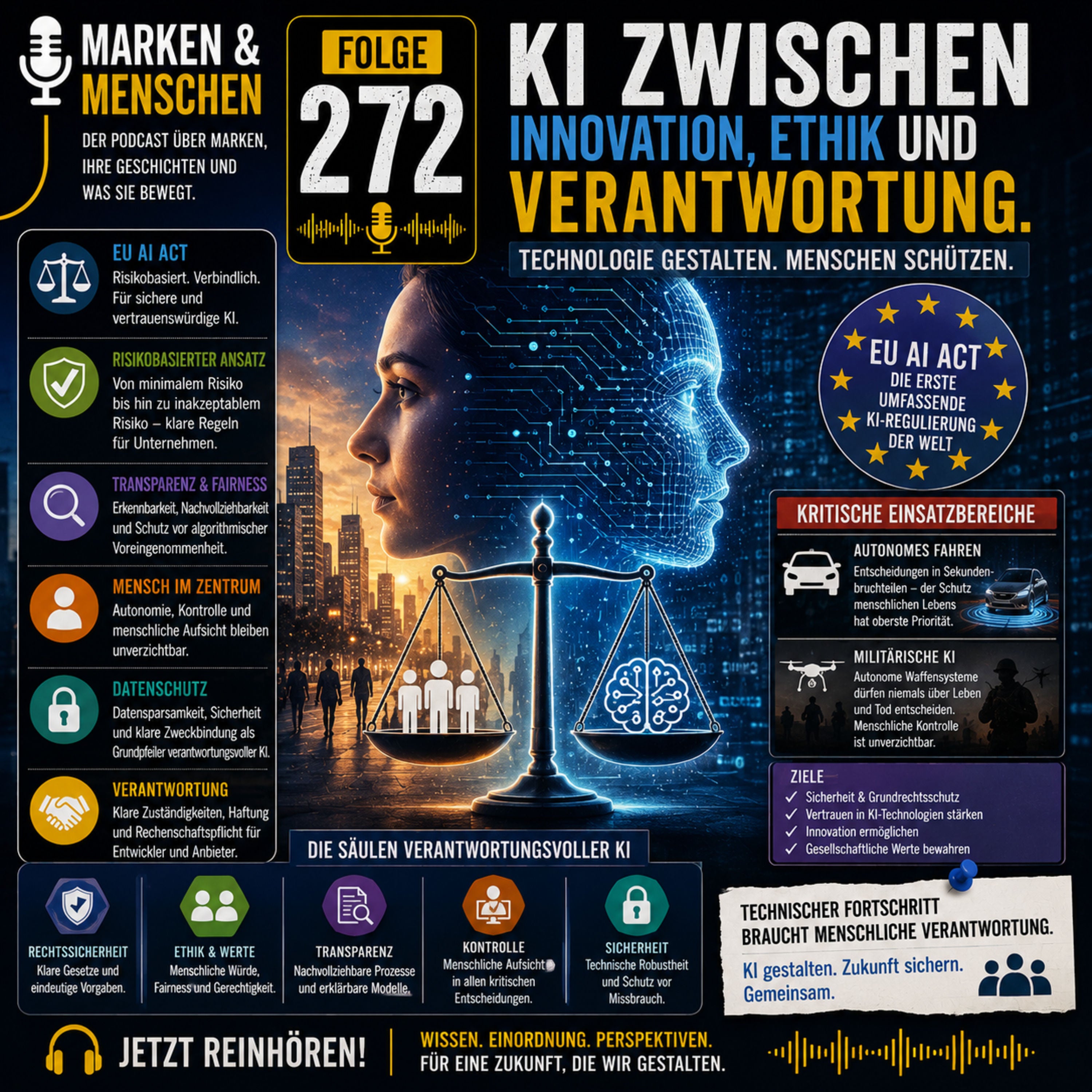 KI zwischen Innovation, Ethik und Verantwortung