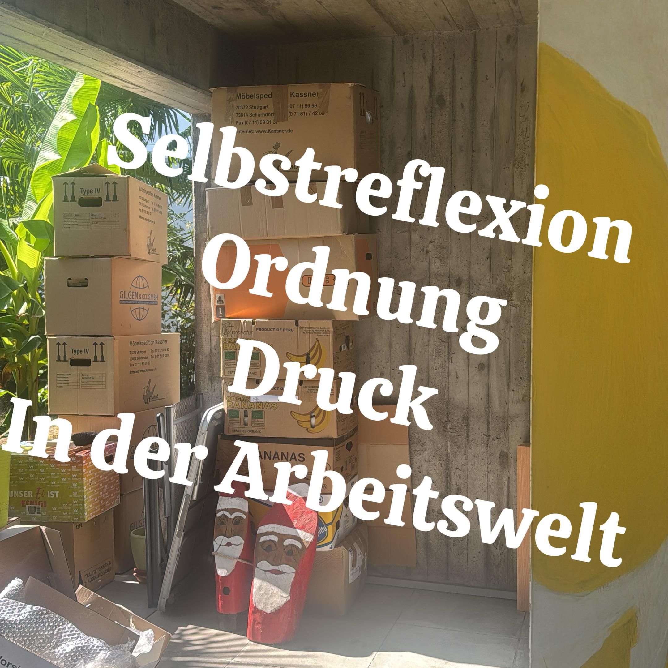 55 Selbstreflexion, Selbstwert, Ordnung, Druck in der heutigen Arbeitswelt