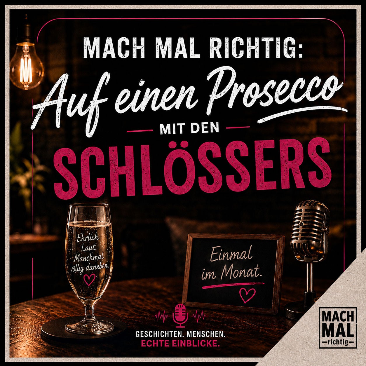 Auf einen Prosecco mit den Schlössers
