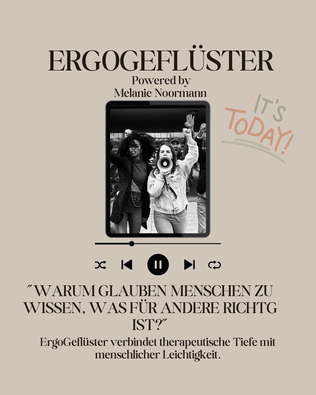 Warum glauben Menschen immer zu wissen, was für andere richtig ist?