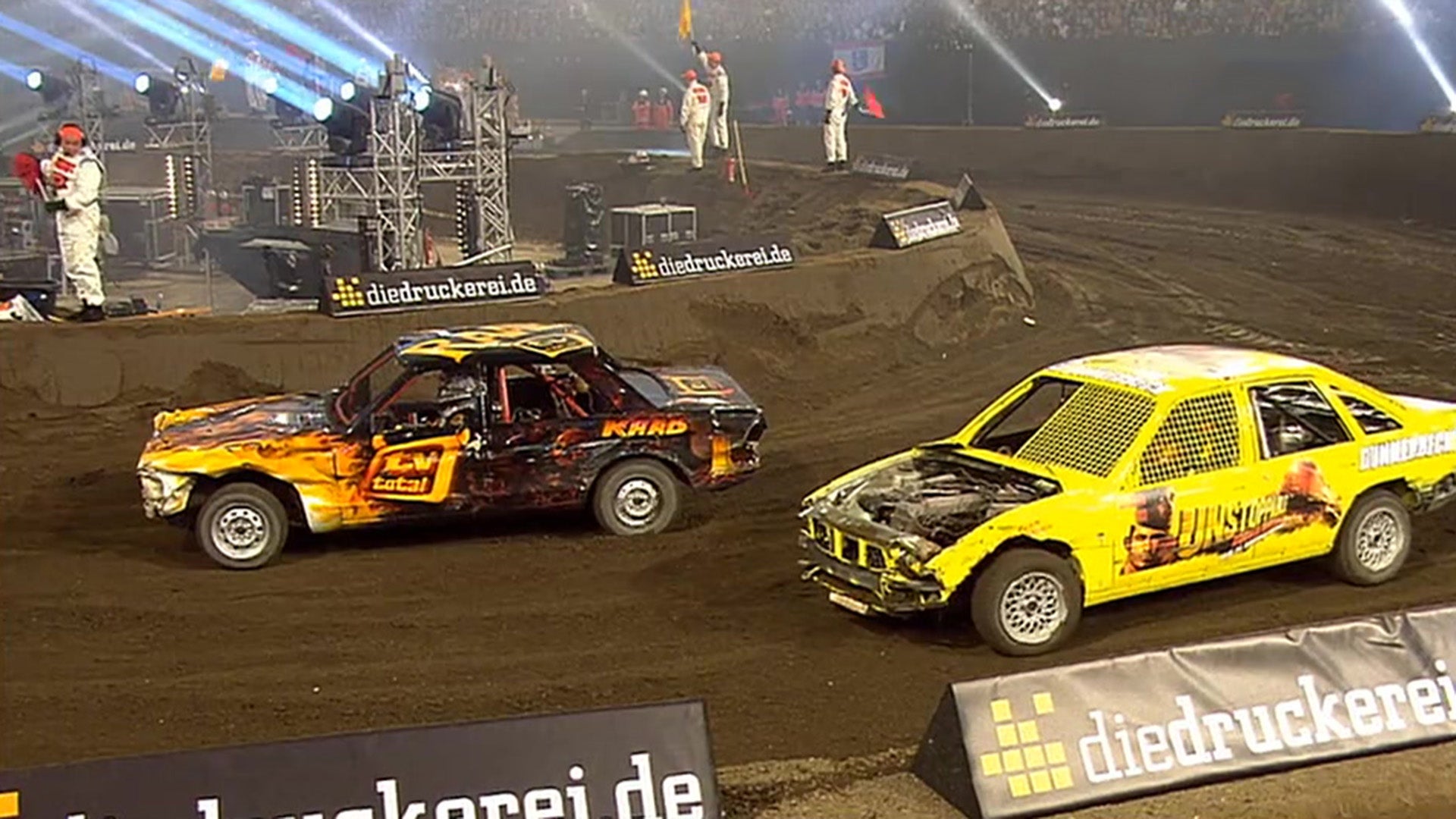 TV total Stock Car Crash Challenge 2010 Rennen