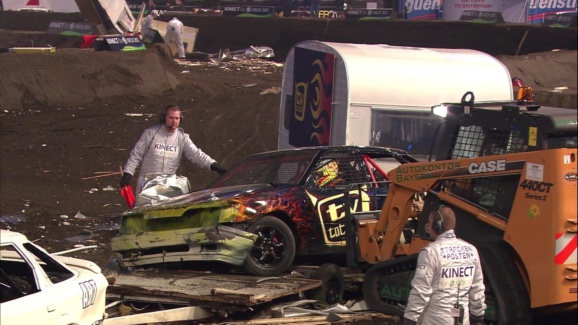 TV total Stock Car Crash Challenge 2011 - Rennen