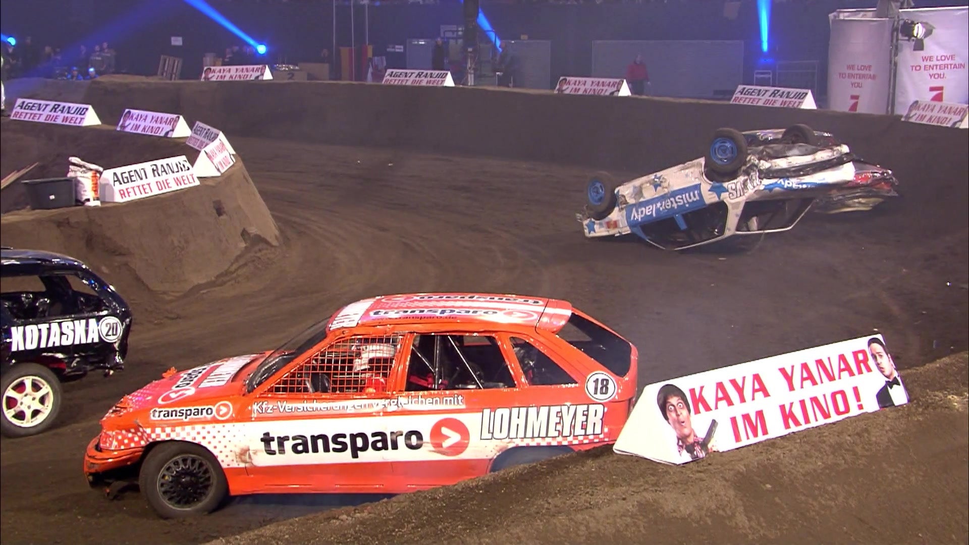 TV total Stock Car Crash Challenge 2012 - Rennen