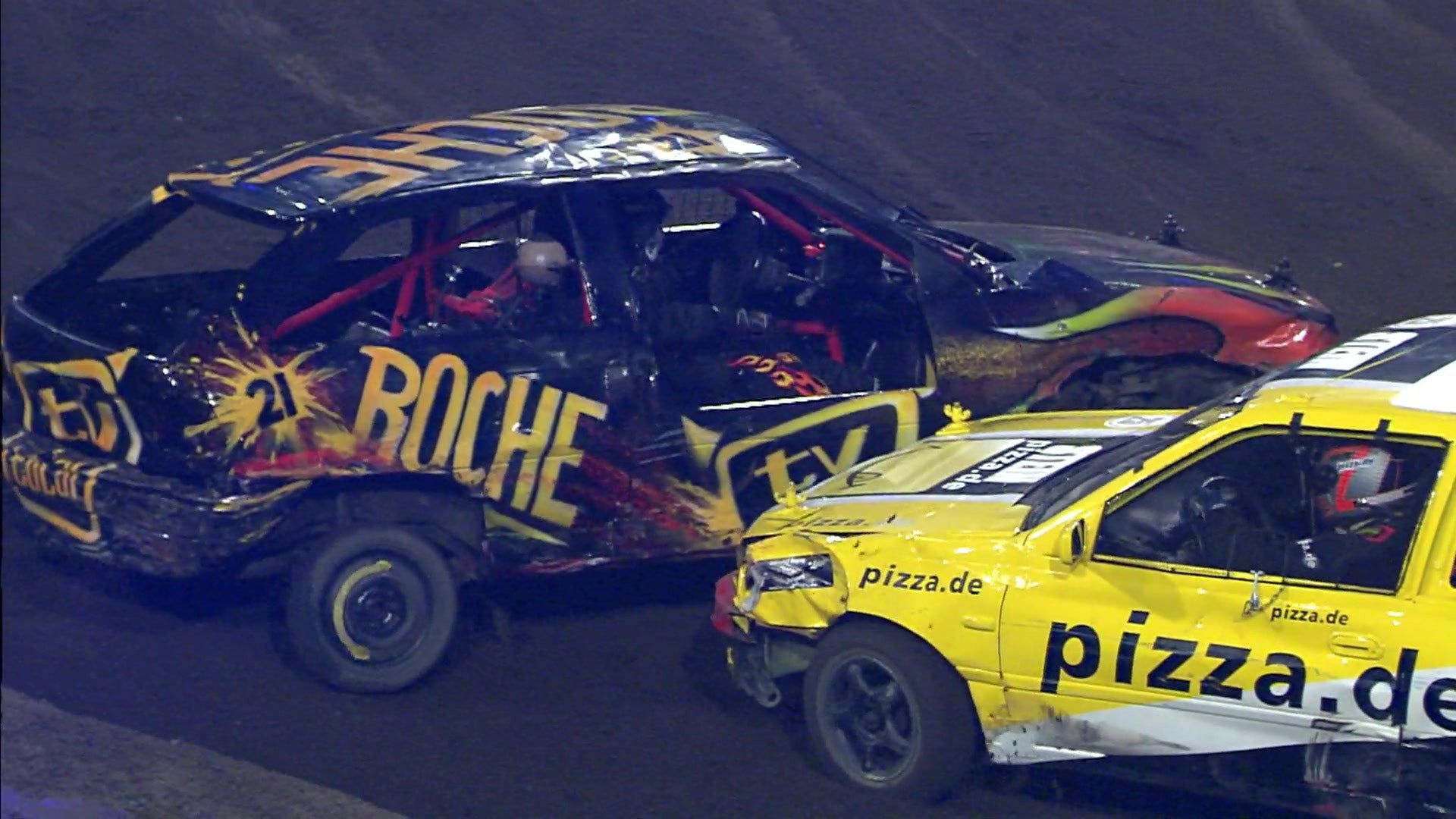 TV total Stock Car Crash Challenge 2013 - Rennen