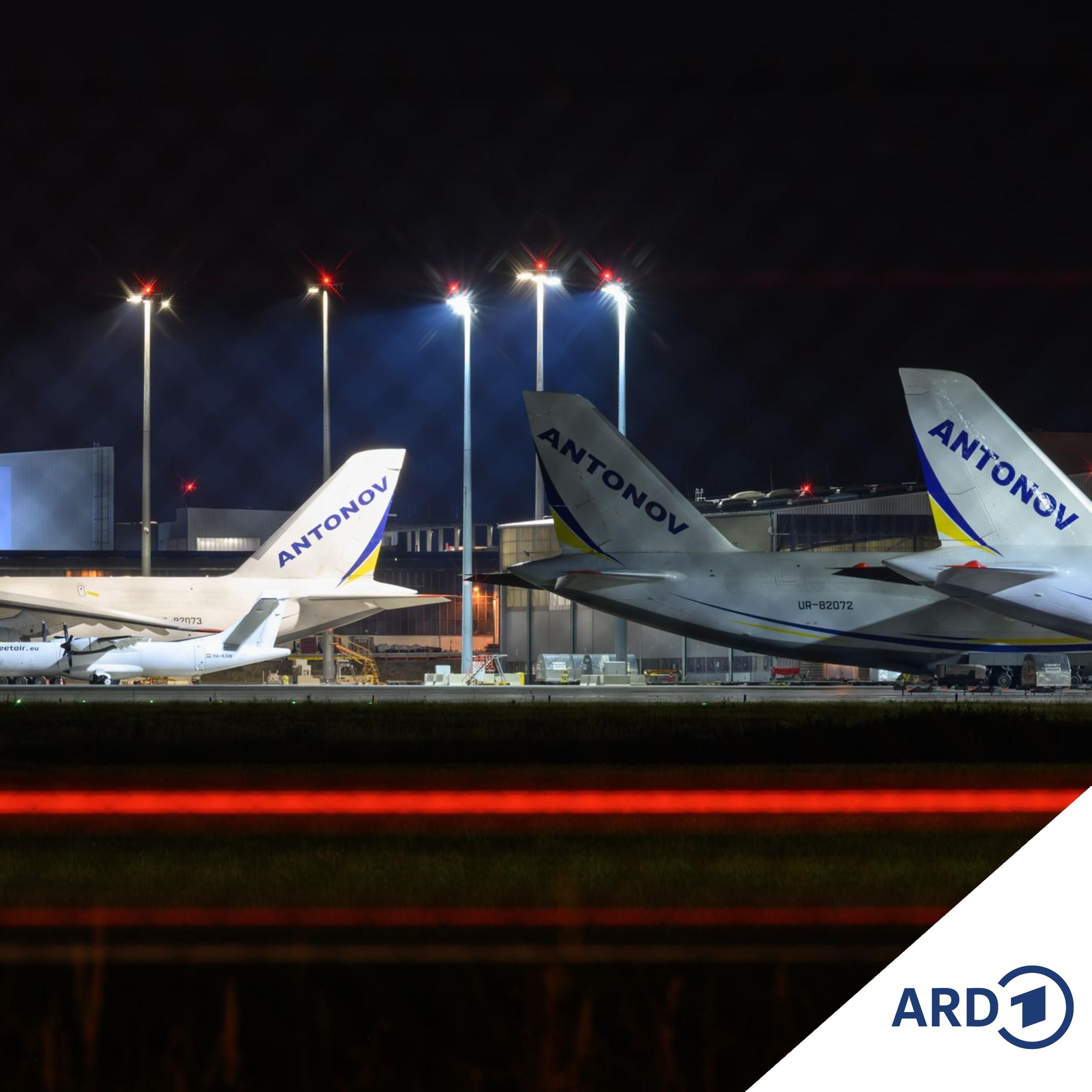 Flugzeug nahe Sprengstoff-Drohne mit Munition beladen?