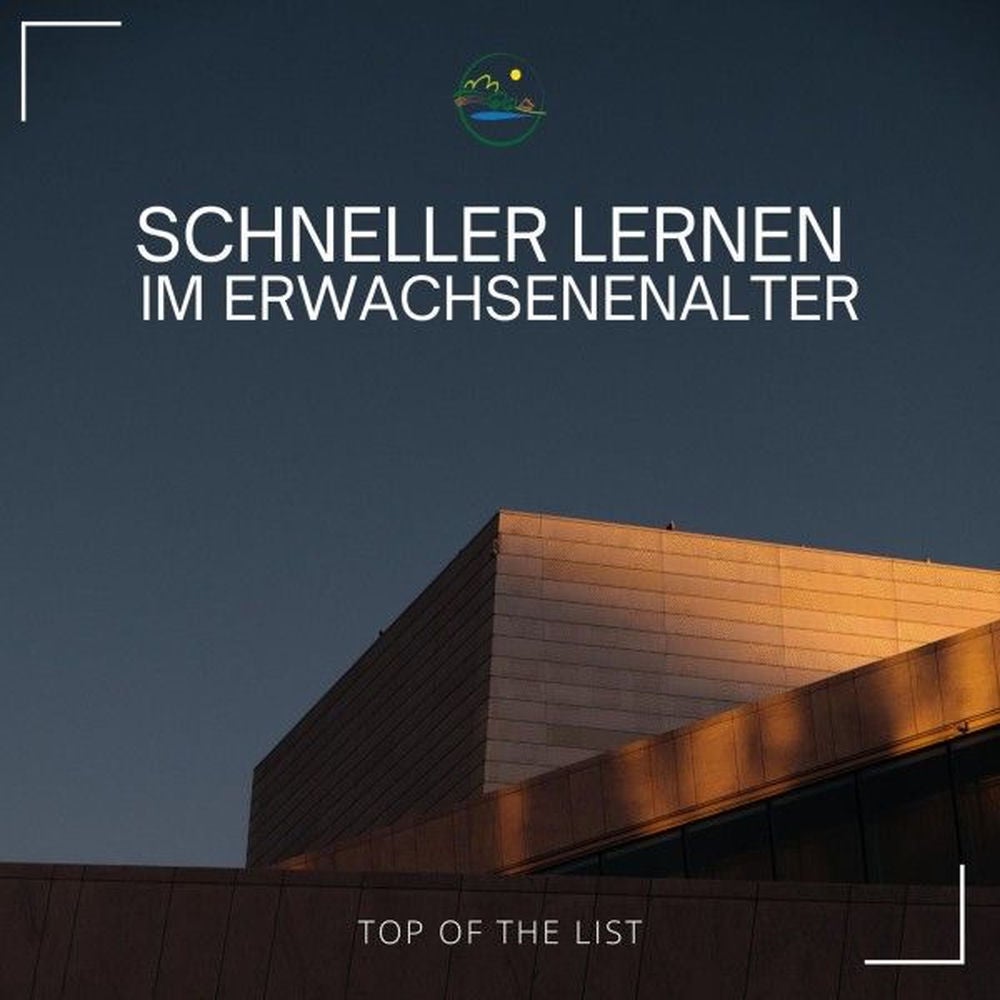 Schneller lernen im Erwachsenenalter