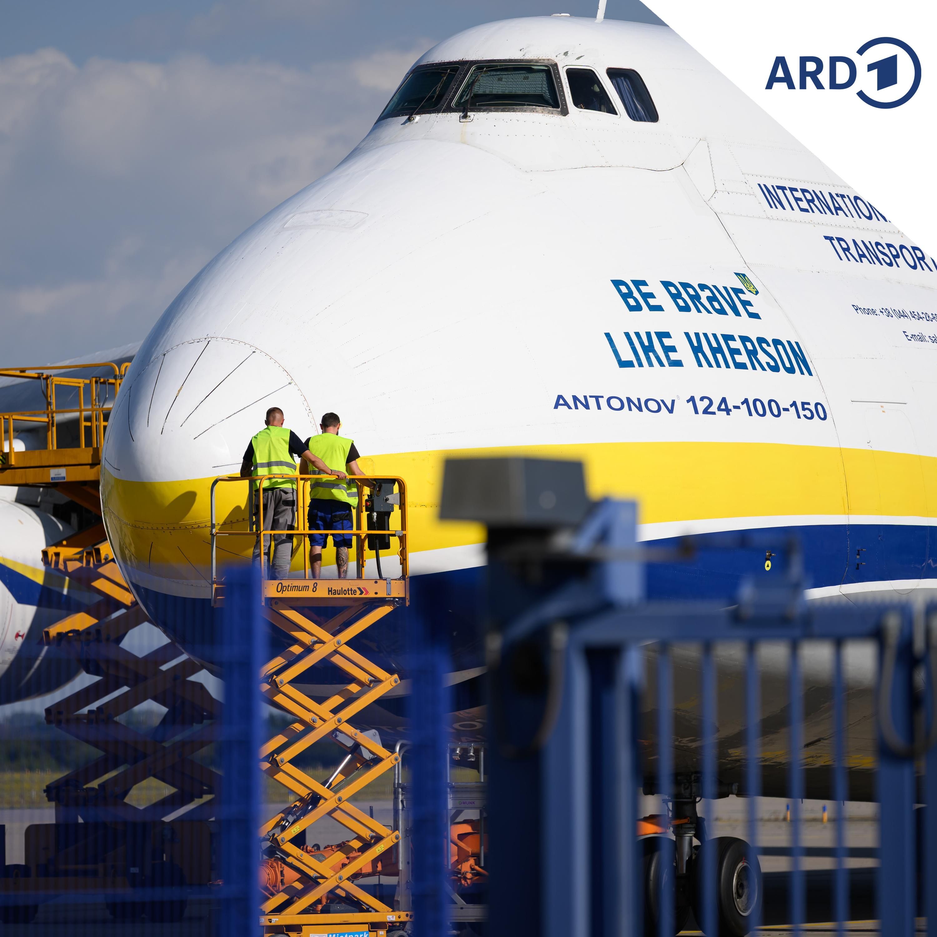 Warum die ukrainischen Antonow-Flieger in Leipzig stehen