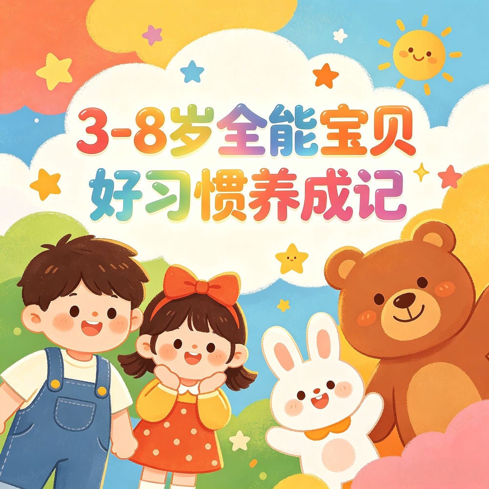 3-8岁全能宝贝好习惯养成记