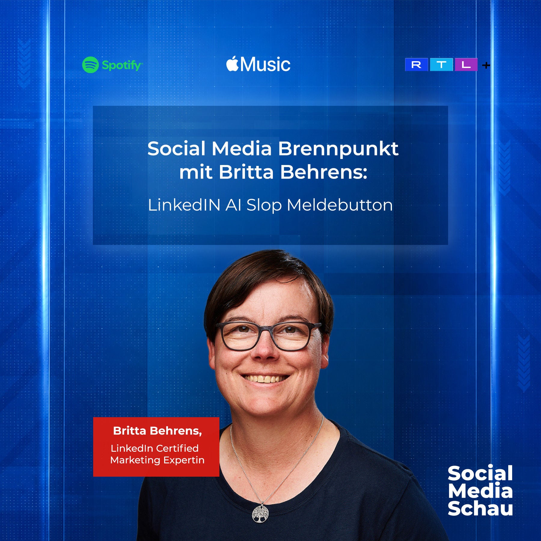 Brennpunkt mit Britta Behrens: LinkedIn AI Slop Meldebutton #SMS17