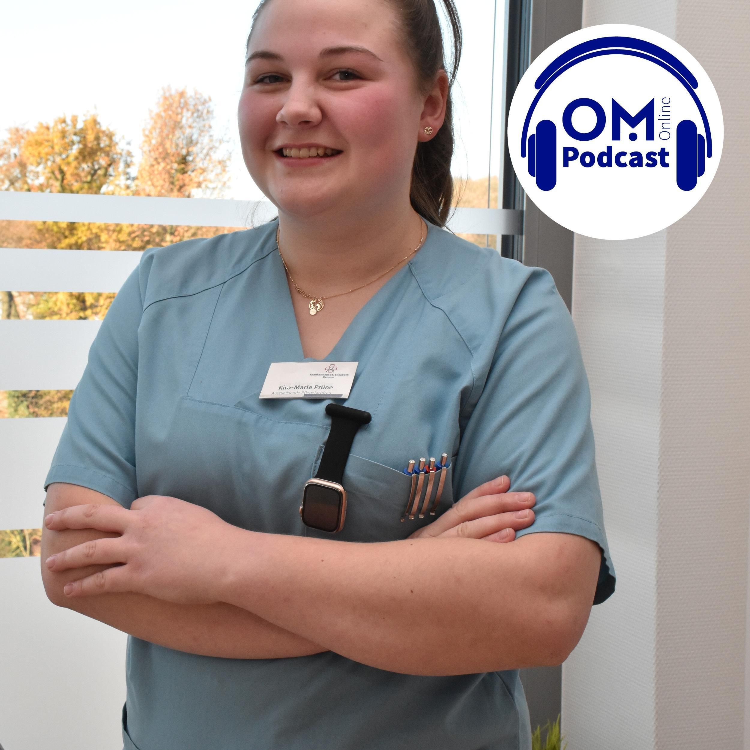 OM-Online-Pflegeserie: Warum eine 19-Jährige unbedingt Pflegefachfrau werden möchte – Episode 89