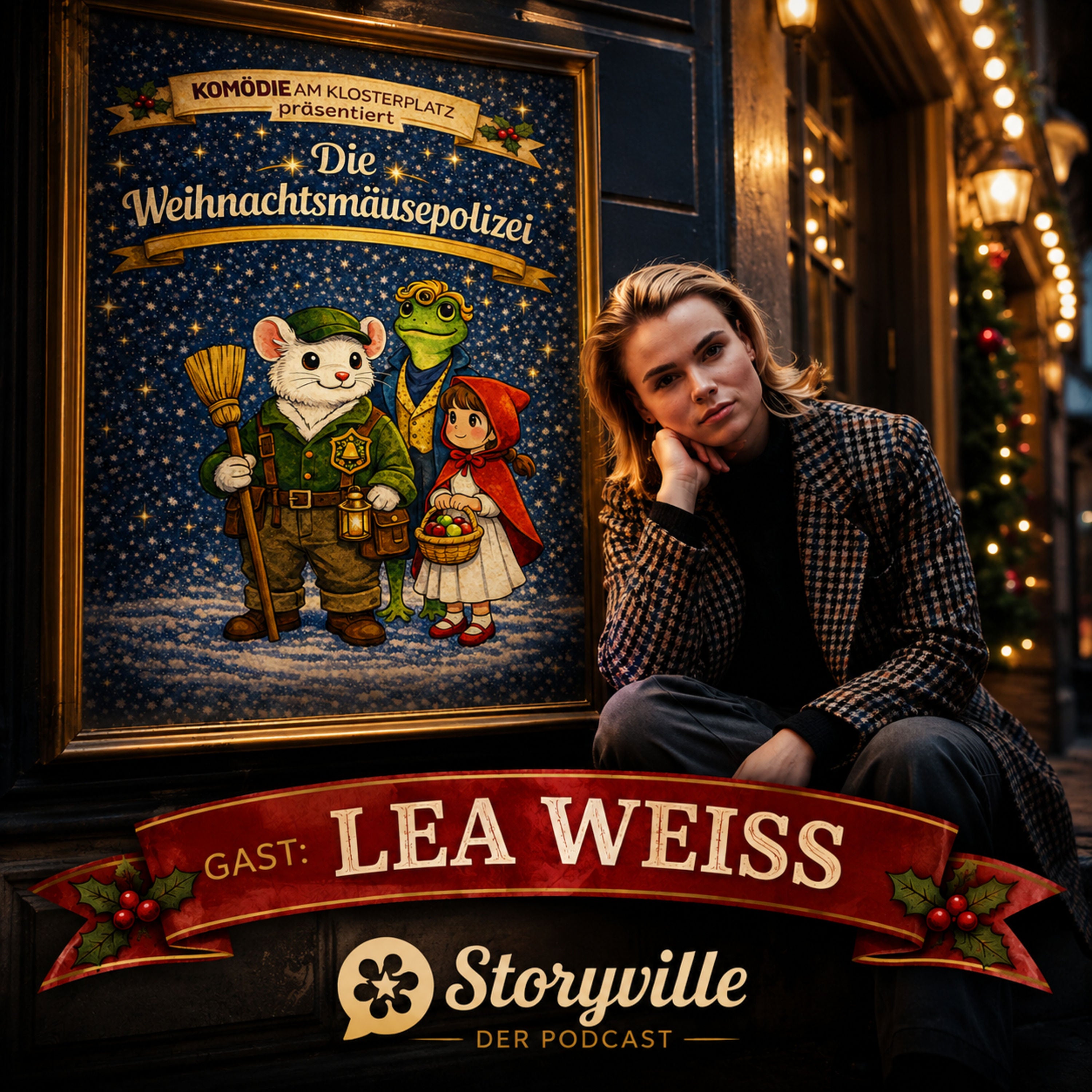 Lea Weiss: Von der Maskenbildnerin zur Autorin der Weihnachtsmäusepolizei