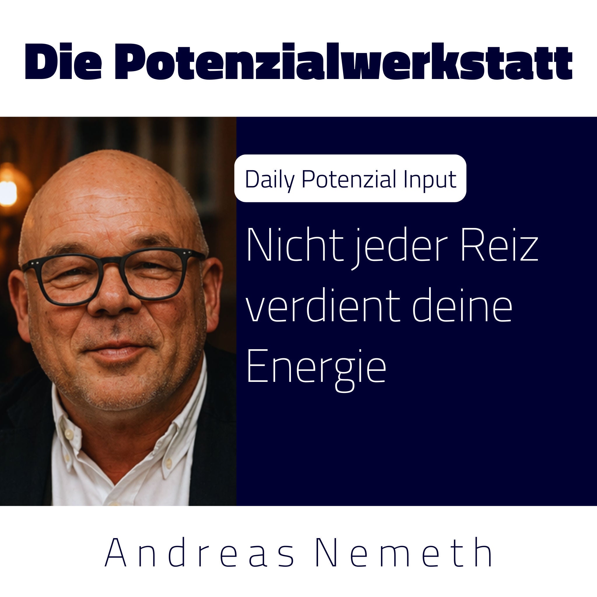 Nicht jeder Reiz verdient deine Energie