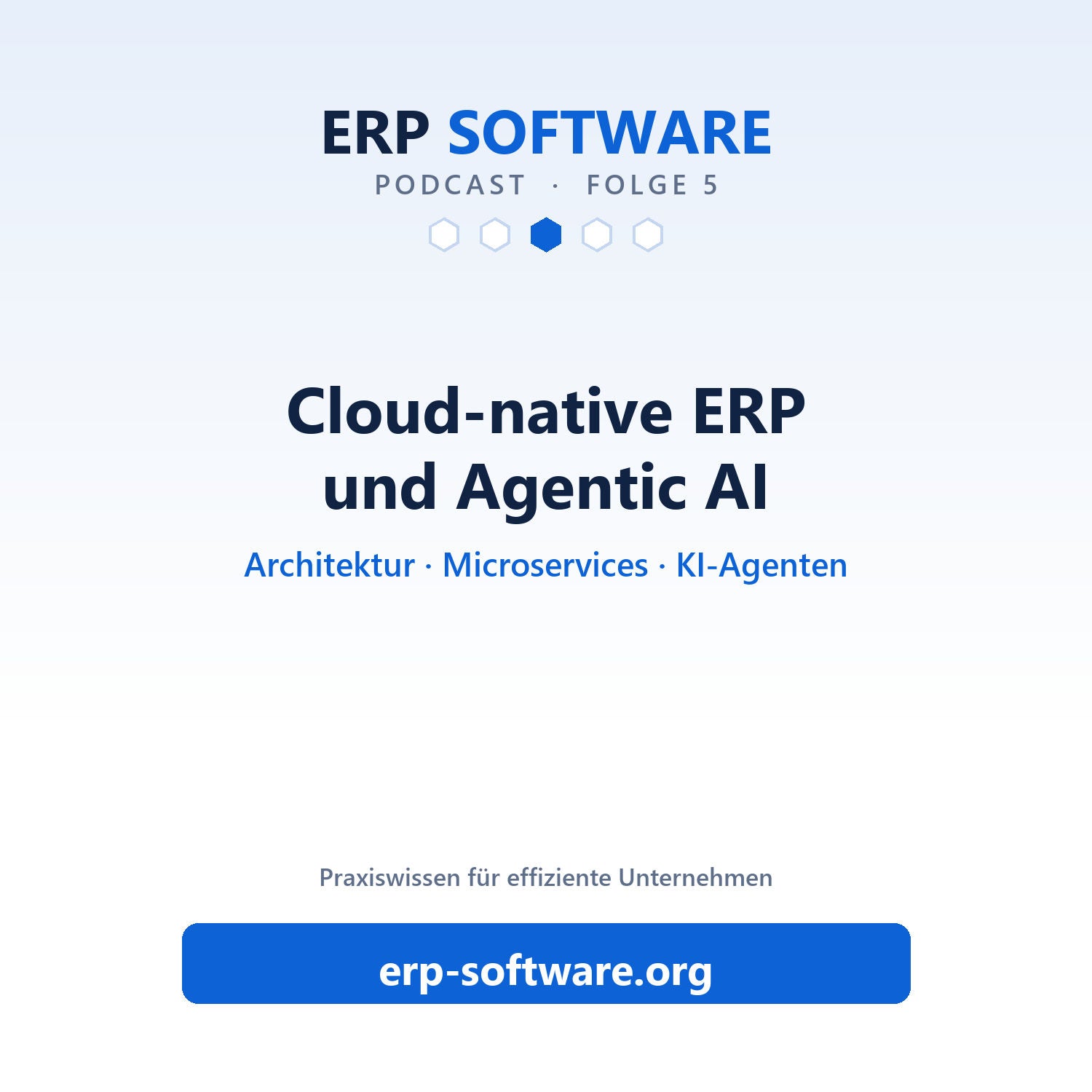 Folge 5: Cloud-native ERP-Architektur: wenn KI-Agenten Prozesse übernehmen