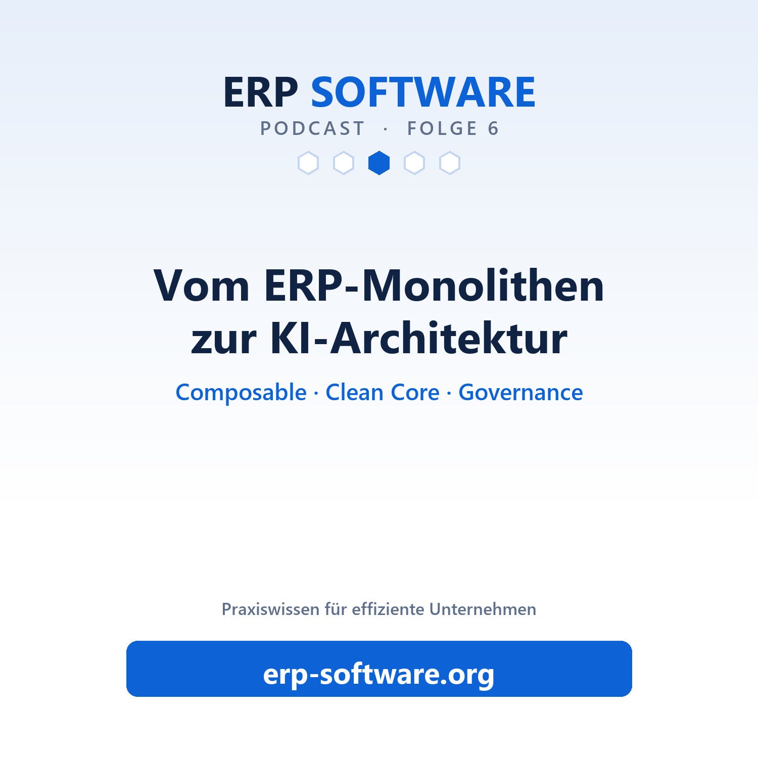 Folge 6: Vom ERP-Monolithen zu lose gekoppelten Bausteinen im Tagesgeschäft