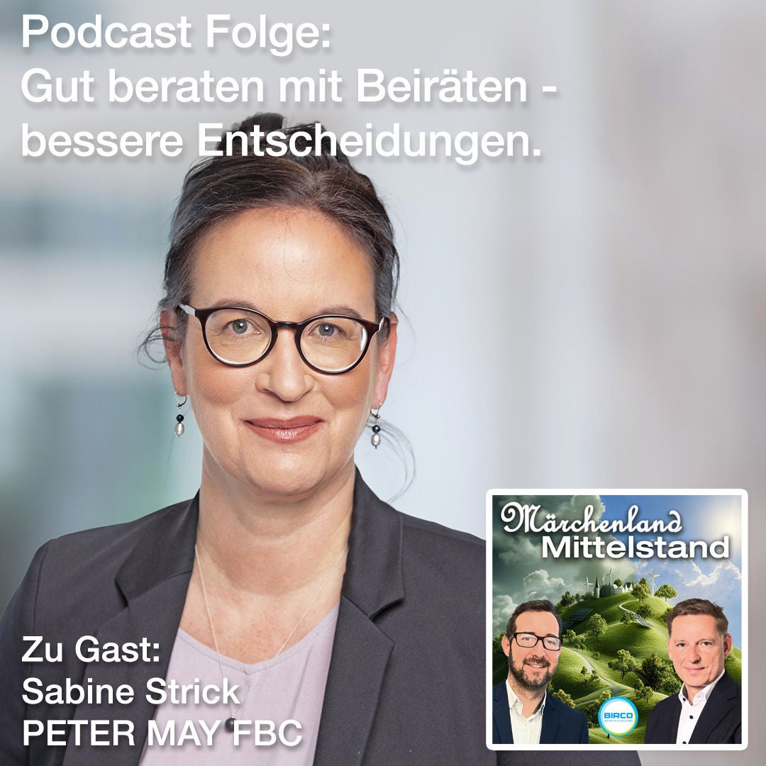 Die Weisheit der Tafelrunde - bessere Entscheidungen - PETER MAY FBC - Sabine Strick