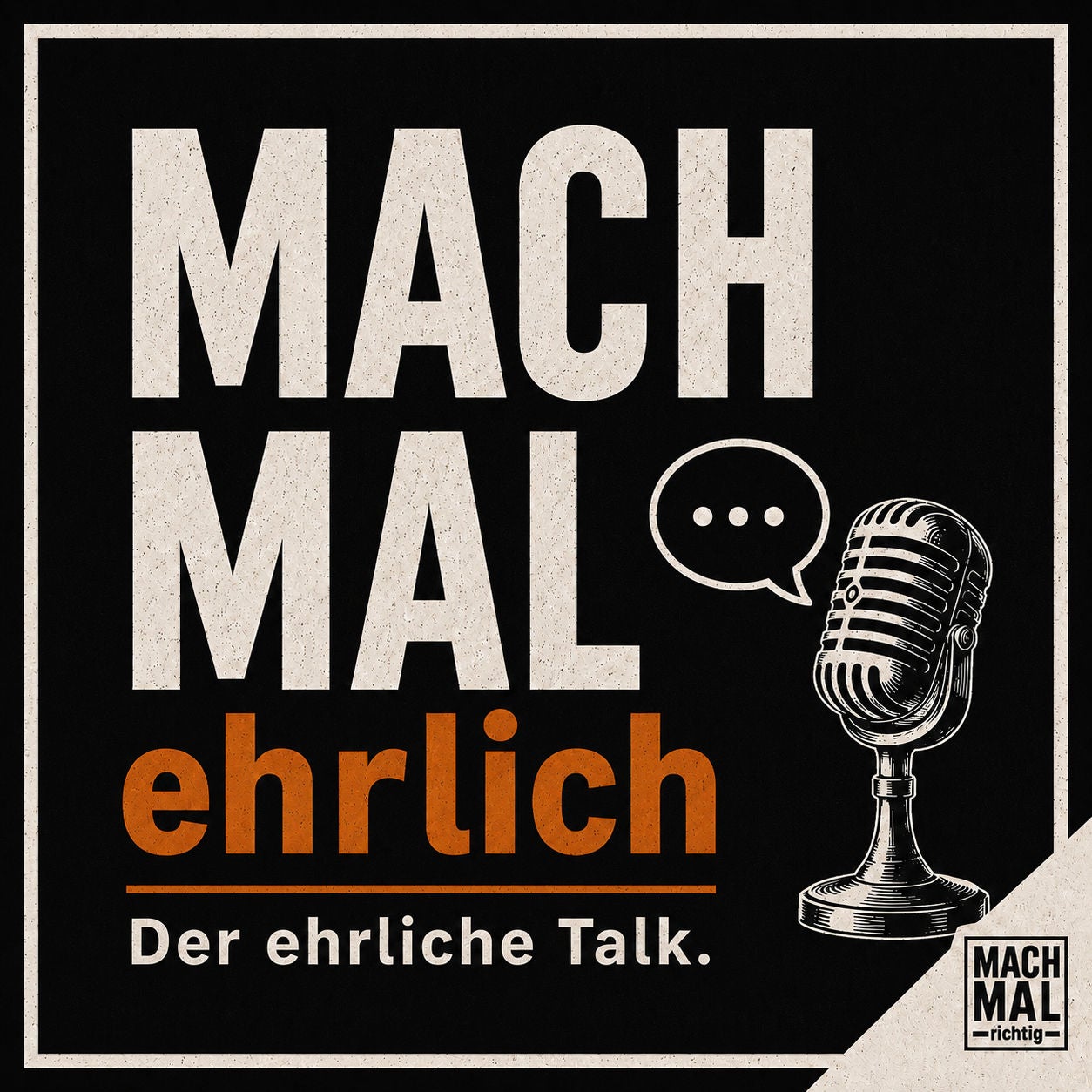 Mach mal ehrlich: Was willst du mir erzählen?