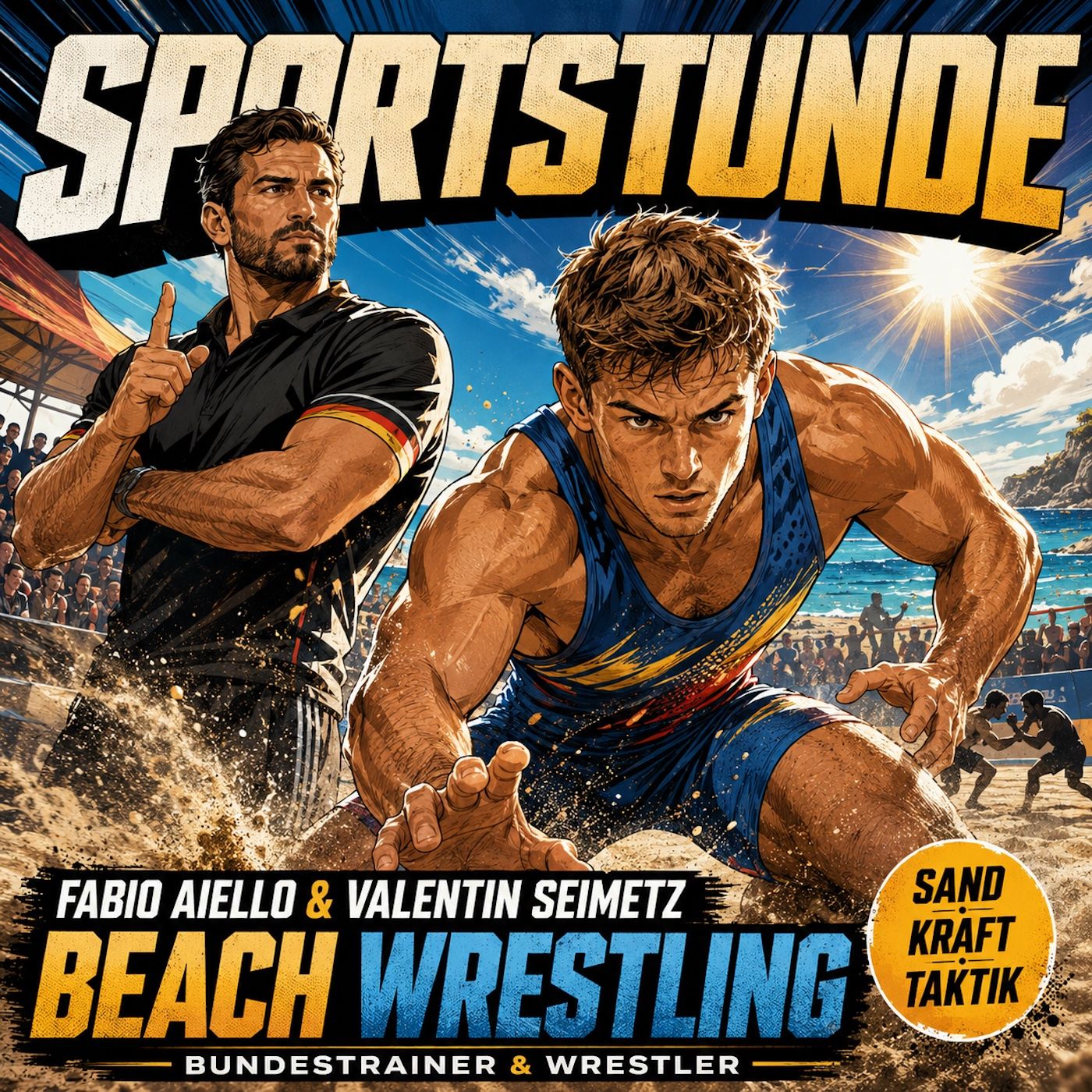 Beach Wrestling: Ringen im Sand – die Trendsportart mit Olympia-Traum