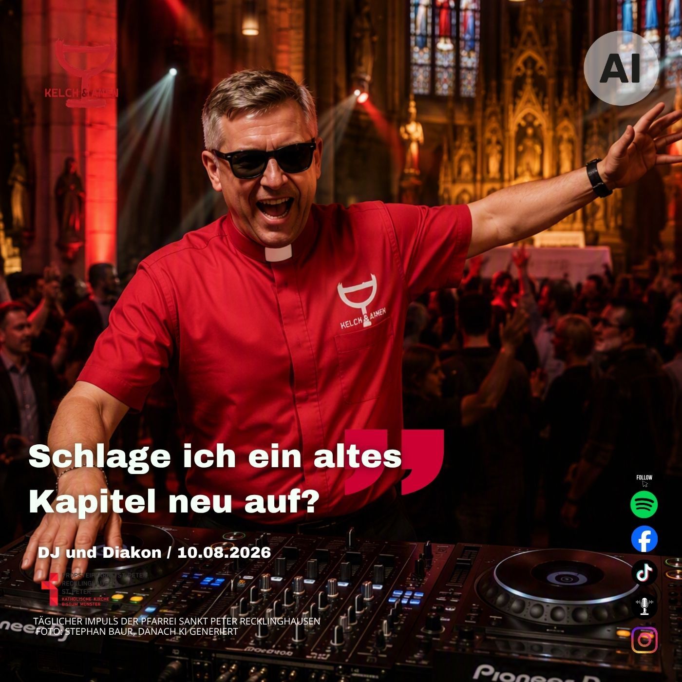 DJ und Diakon // 10.8.2026