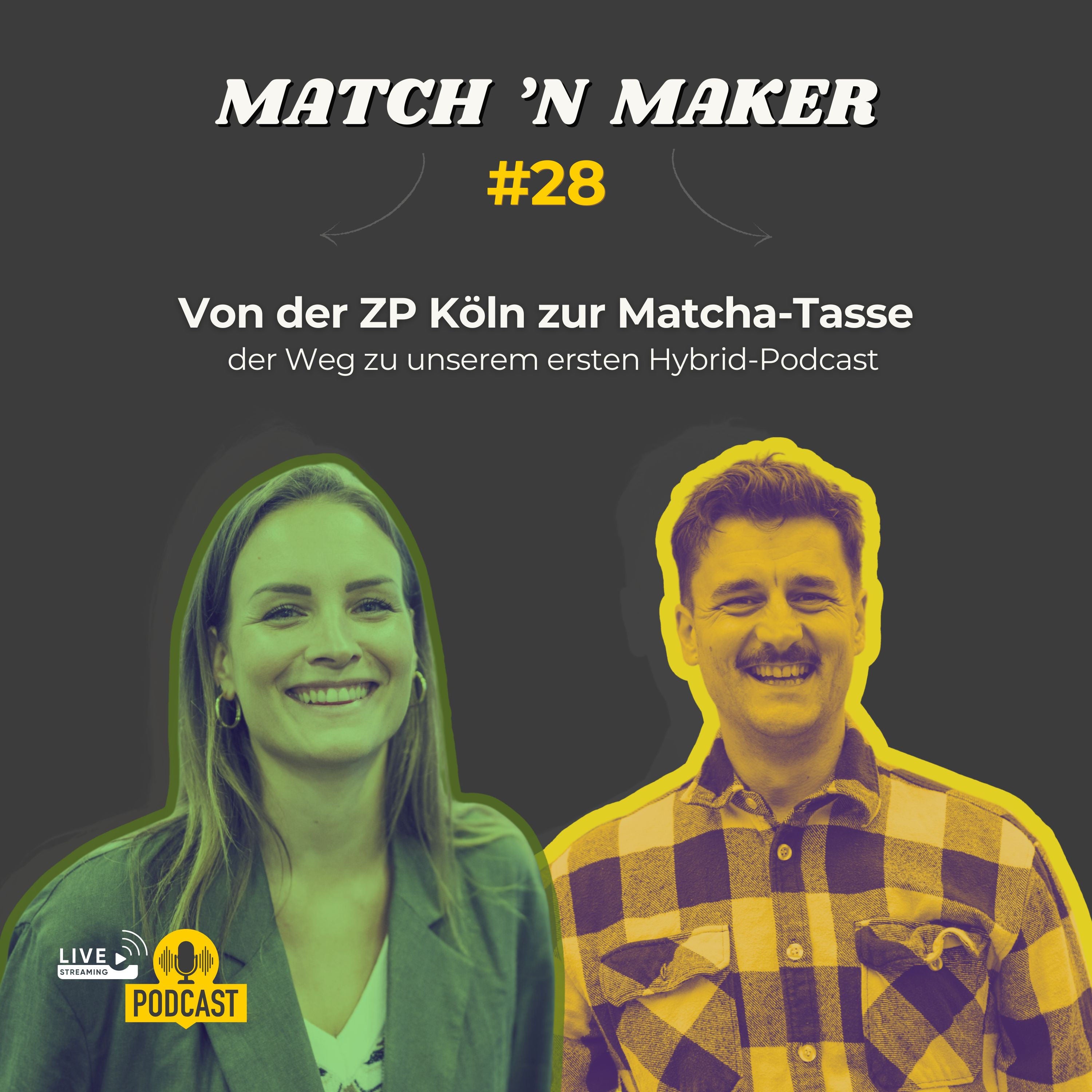 Von der ZP Köln zur Matcha-Tasse – der Weg zu unserem ersten Hybrid-Podcast #28