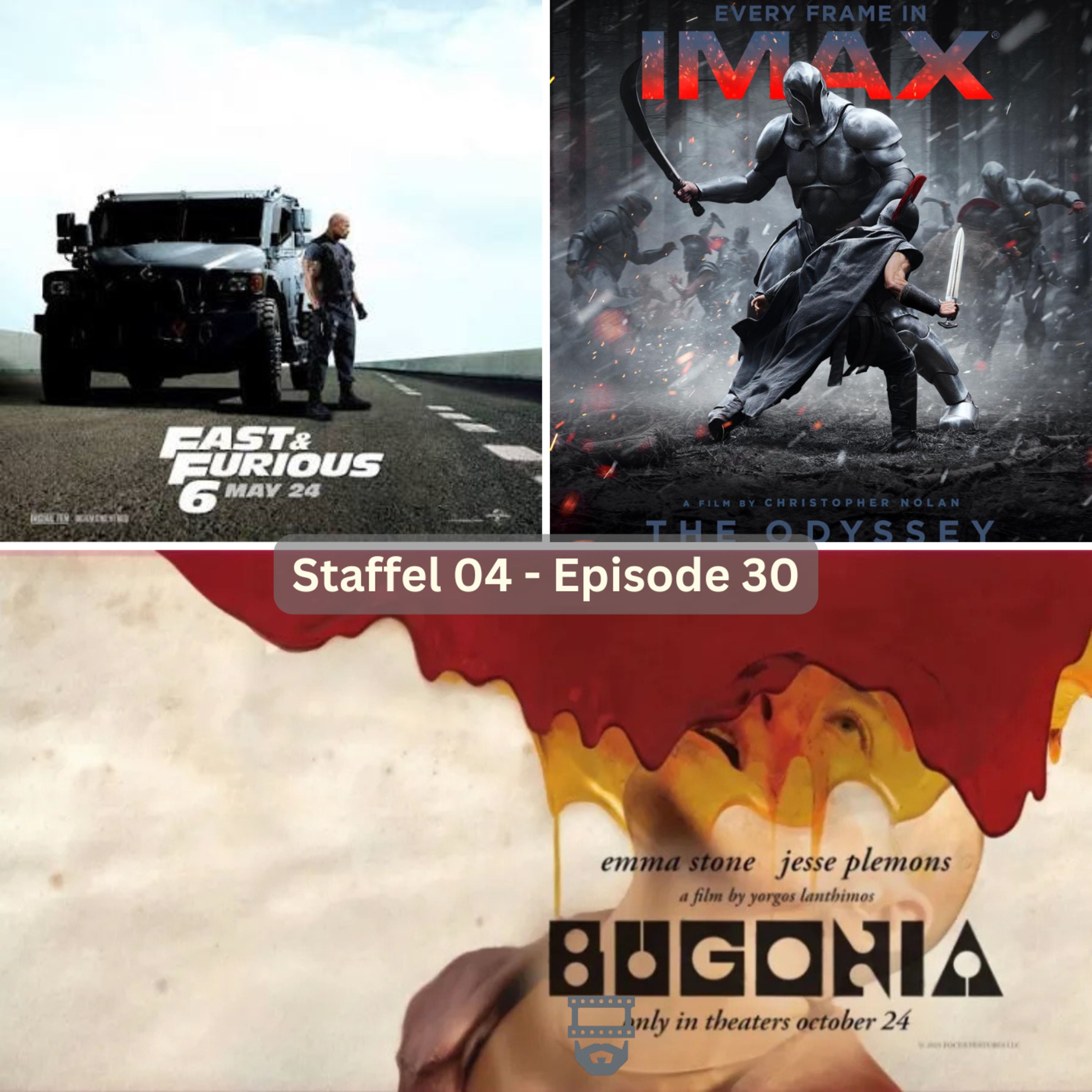 S4E30 - Die Odysee, Bugonia, Fast and Furious 6