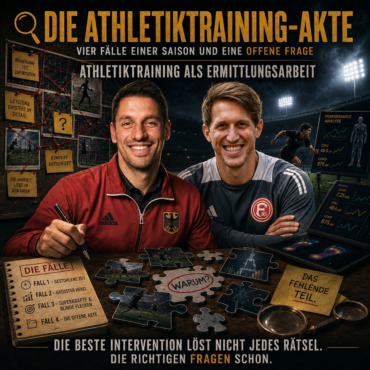 Die Athletikakte 2025-2026: Vier Fälle aus dem NLZ Fortuna Düsseldorf. Mit Joel Kühnle