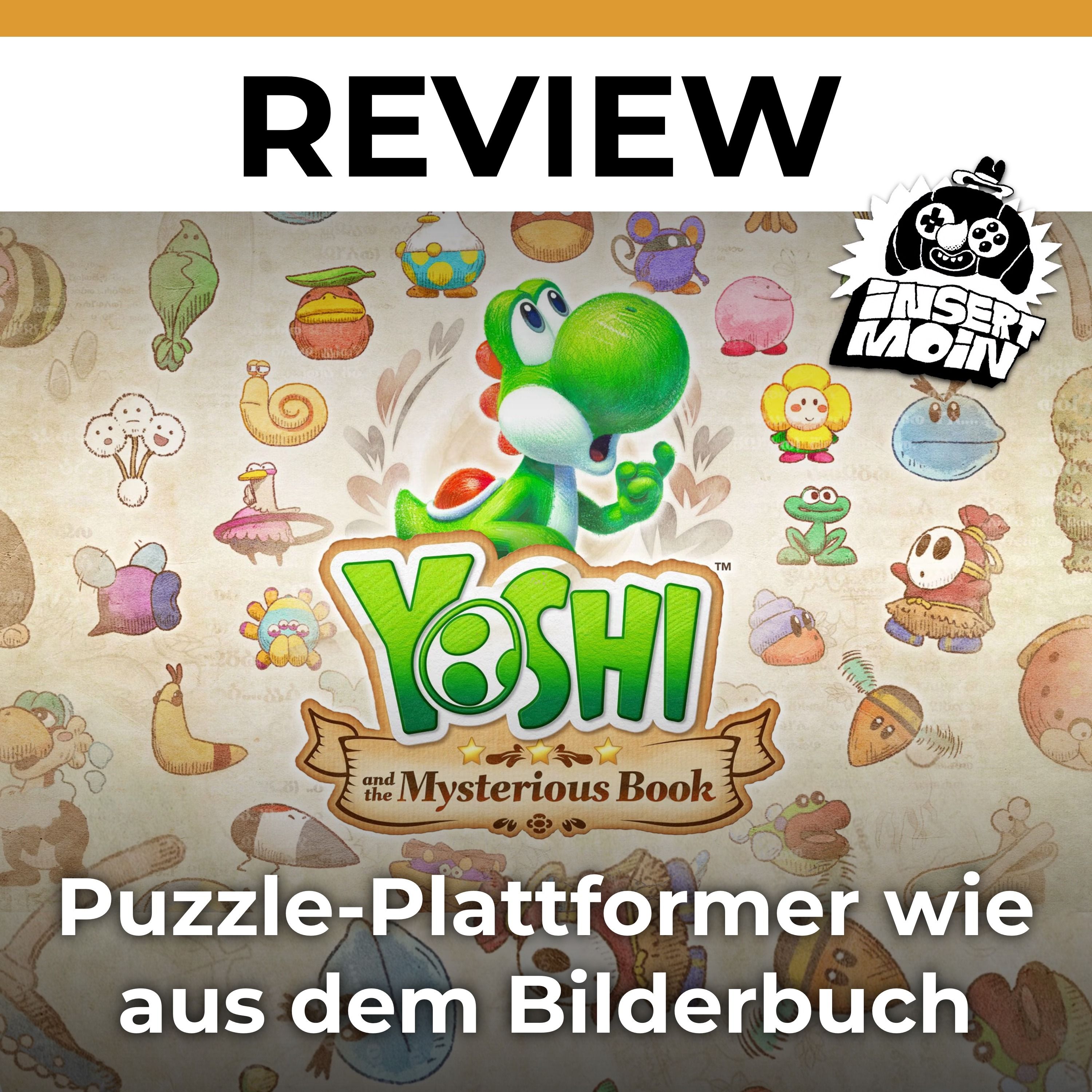 Yoshi and the Mysterious Book: Puzzle-Plattformer wie aus dem Bilderbuch