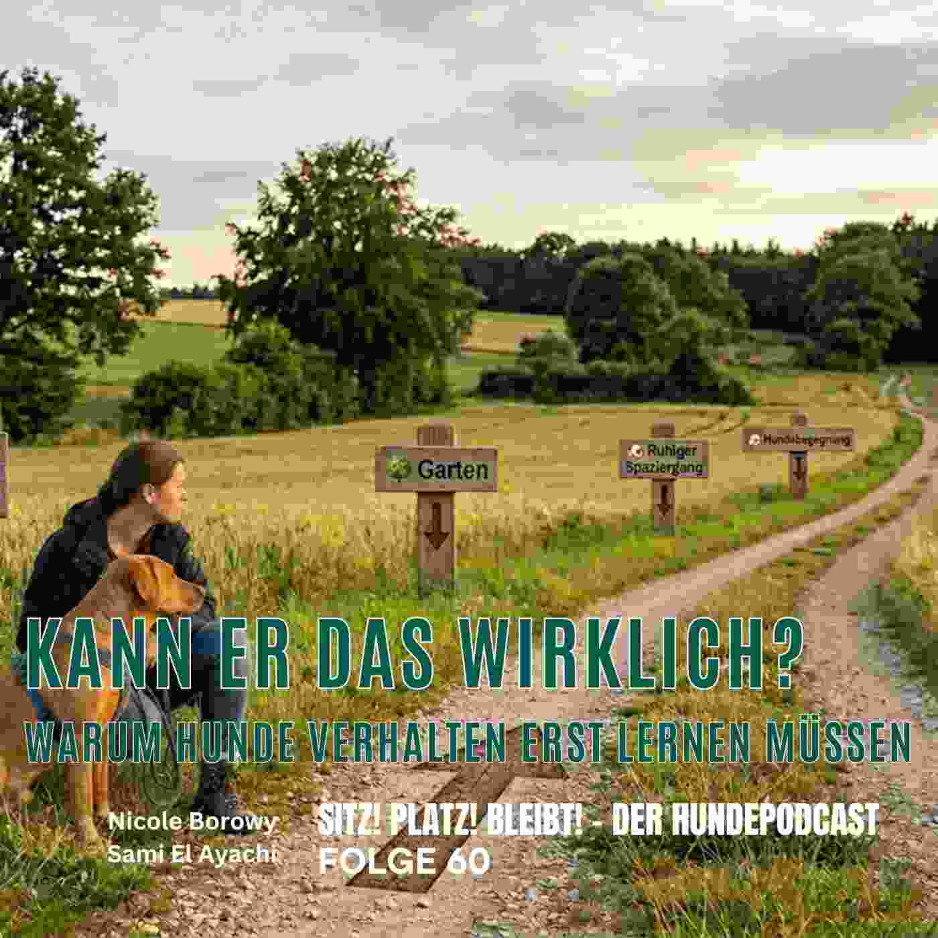#60 Kann er das wirklich? Warum Hunde Verhalten erst lernen müssen, bevor sie es überall zeigen können.