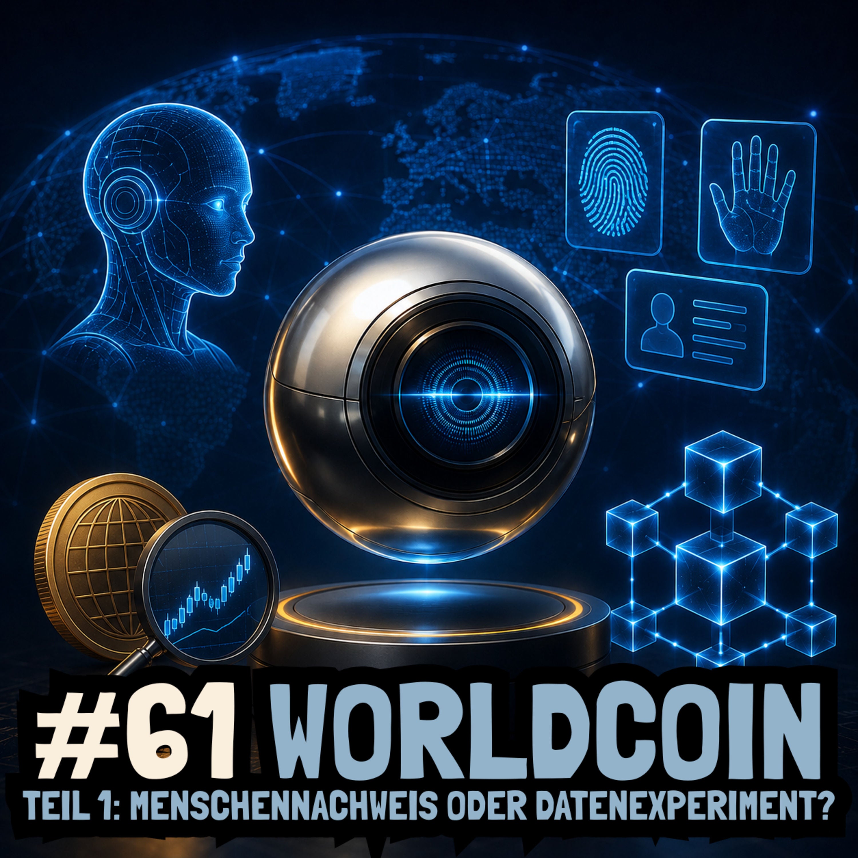 #61 Worldcoin Teil 1: Menschennachweis oder Datenexperiment?