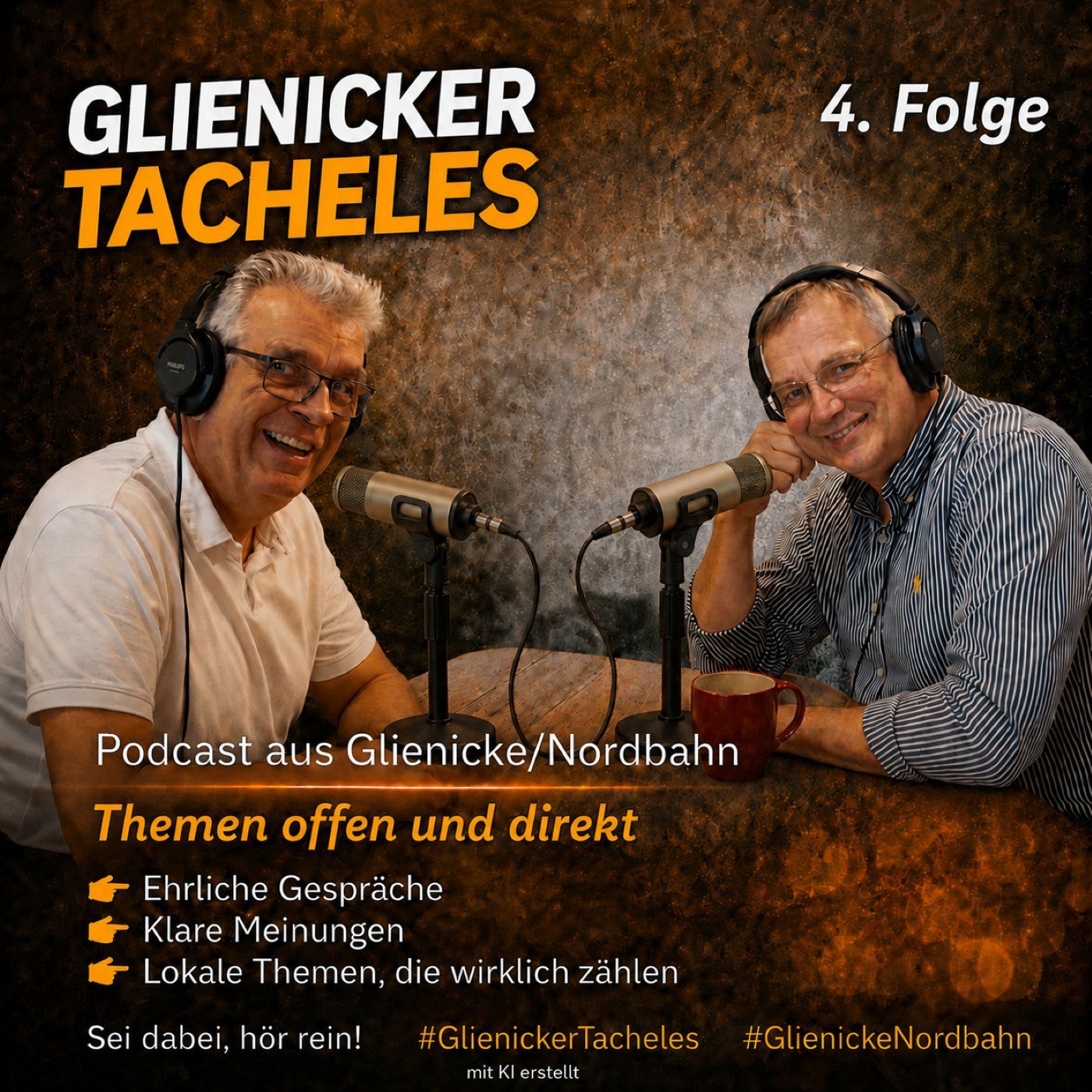 🎙️4. Folge „Glienicker Tacheles“ – was bewegt Glienicke?