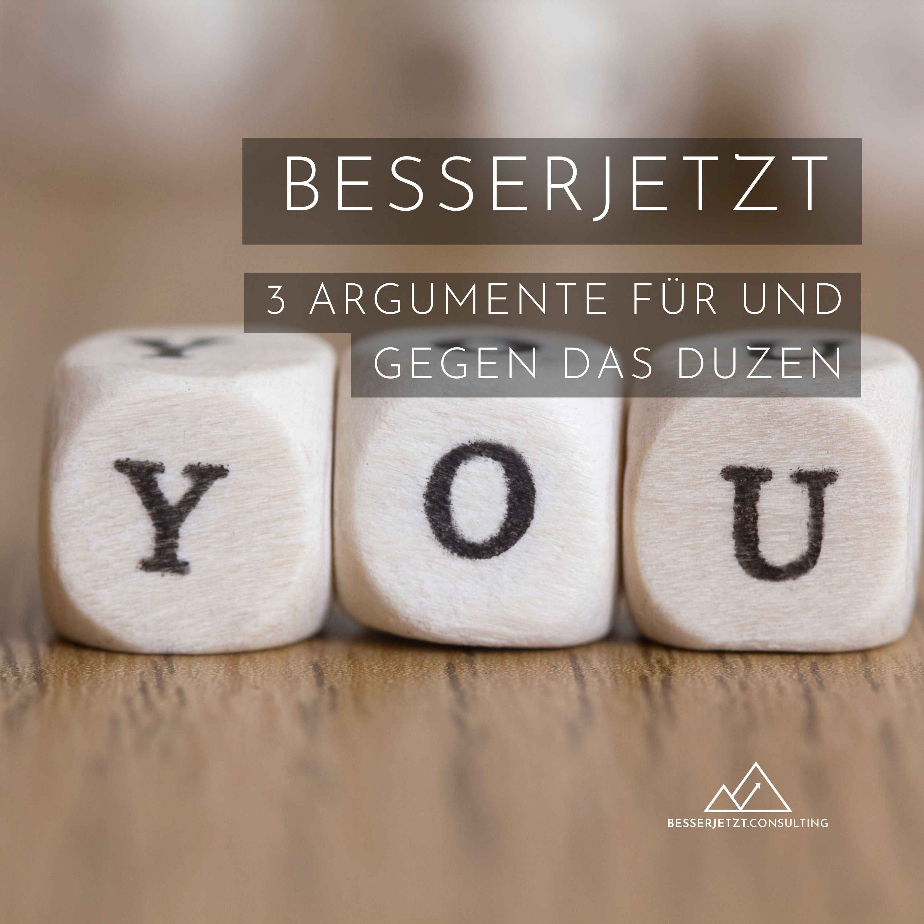 3 Argumente für und gegen das Duzen