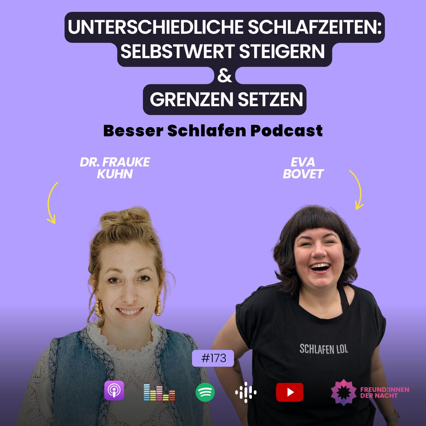 Unterschiedliche Schlafzeiten: Selbstwert steigern & Grenzen setzen (#173)