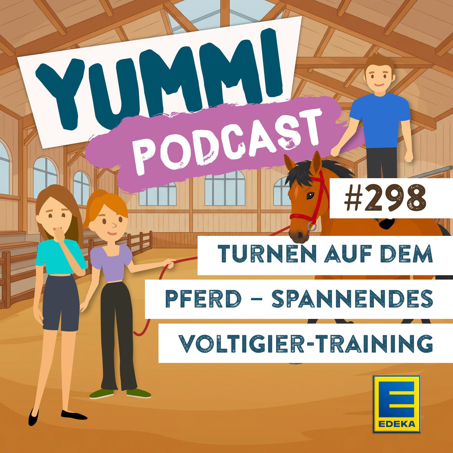 Turnen auf dem Pferd – Spannendes Voltigier-Training