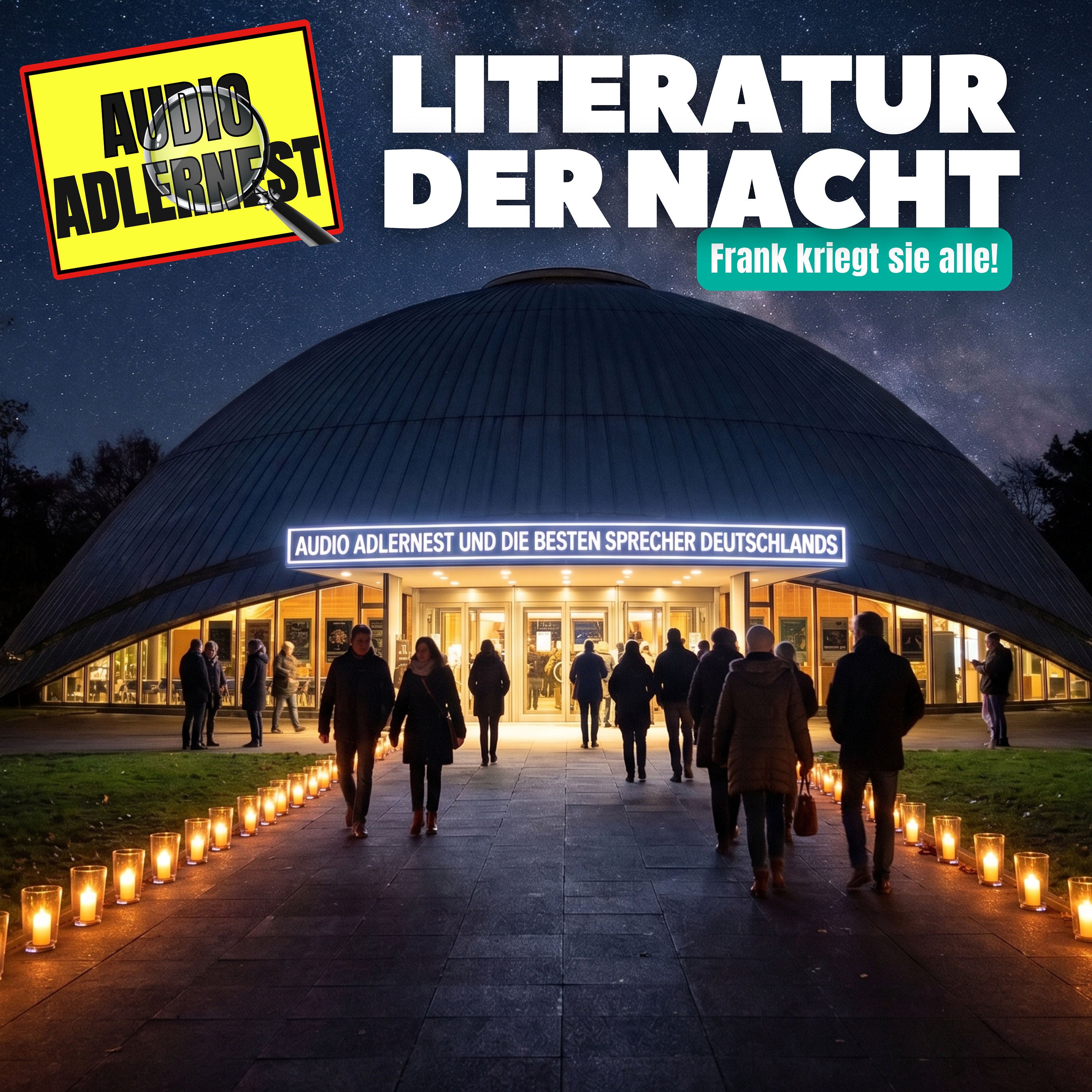 Literatur der Nacht - Die besten Sprecher Deutschlands - Audio Adlernest (#141)