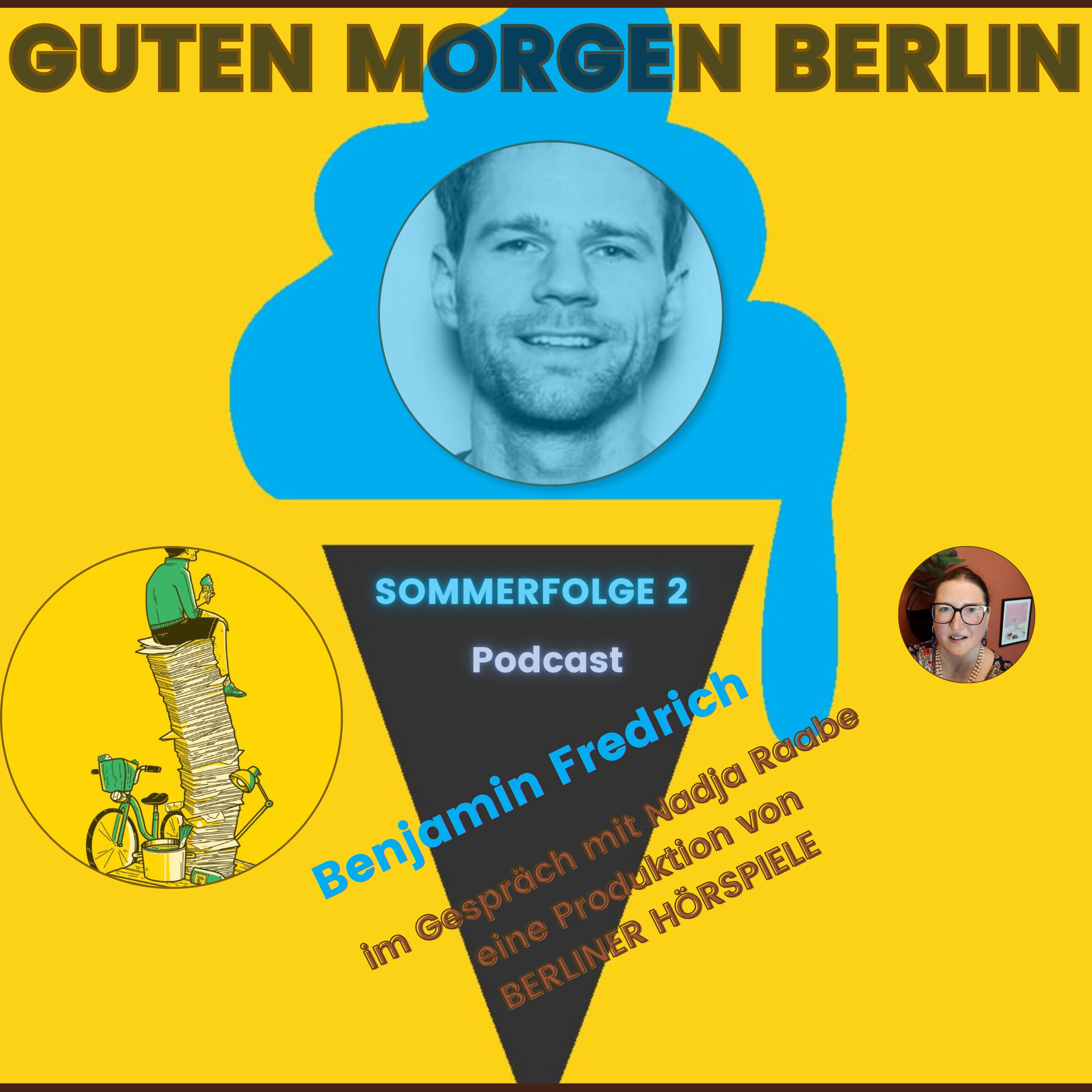 Benjamin Fredrich zu Gast bei GUTEN MORGEN BERLIN - Der Podcast