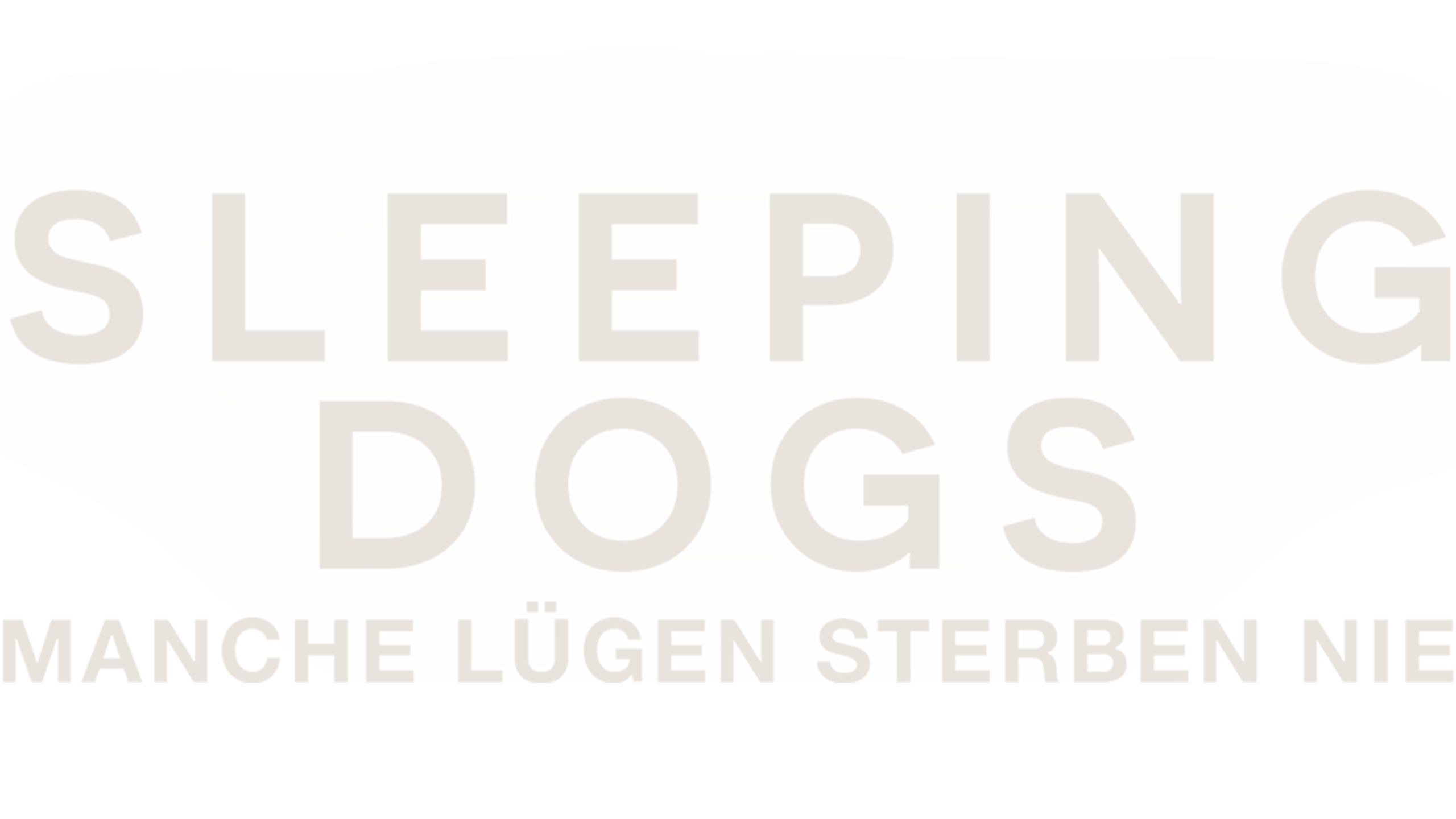 Sleeping Dogs - Manche Lügen sterben nie
