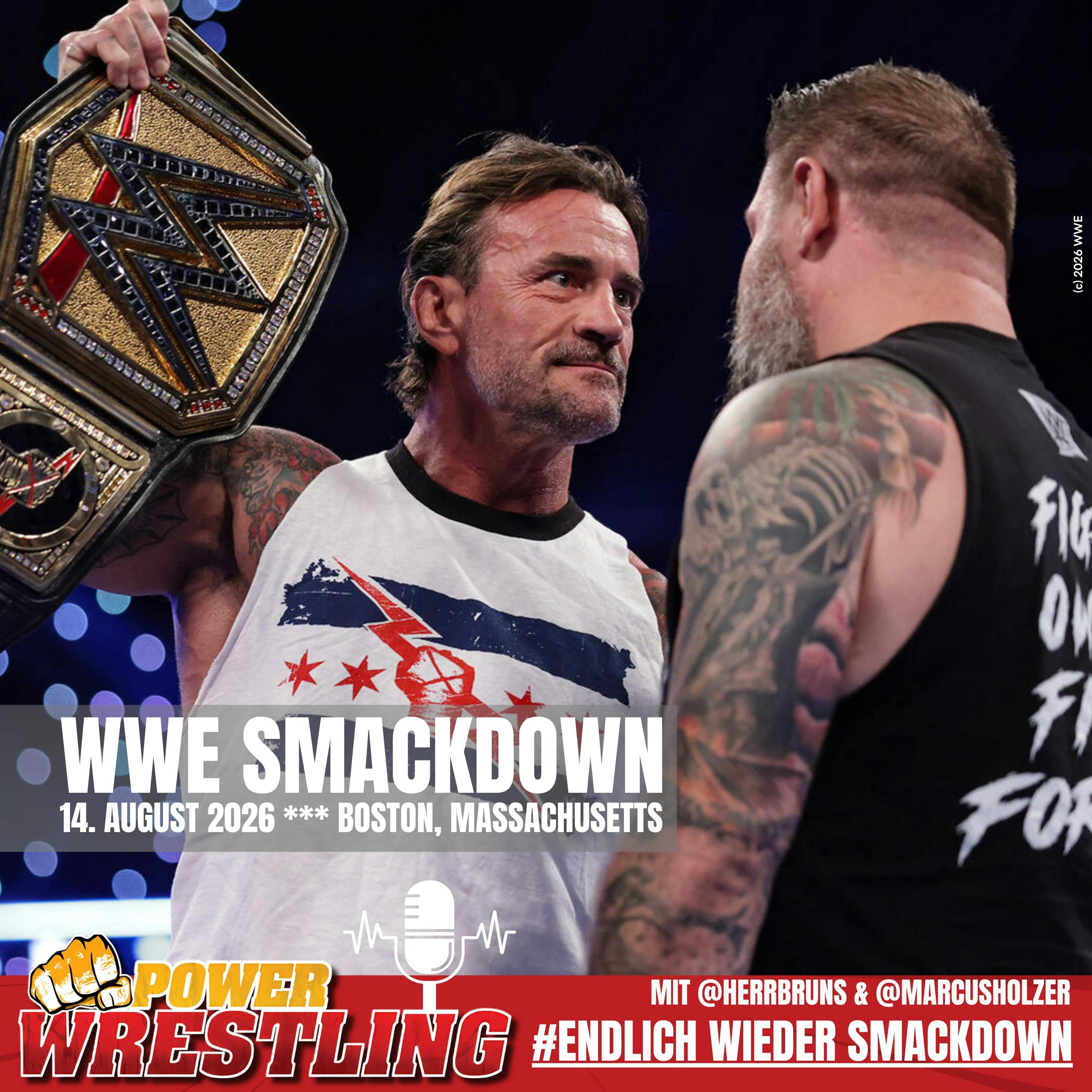 WWE SmackDown (14.8.26) REVIEW: Punk vs. Owens wird persönlich! 2 Titelwechsel! Wie geht es um den Frauen-Titel weiter?