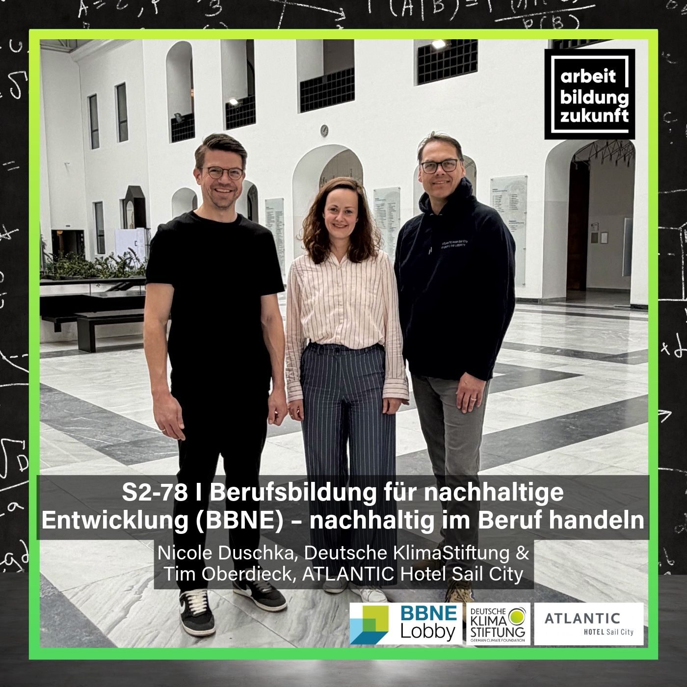 ABZ 02-78 Berufsbildung für nachhaltige Entwicklung (BBNE) – Nachhaltig im Beruf handeln
