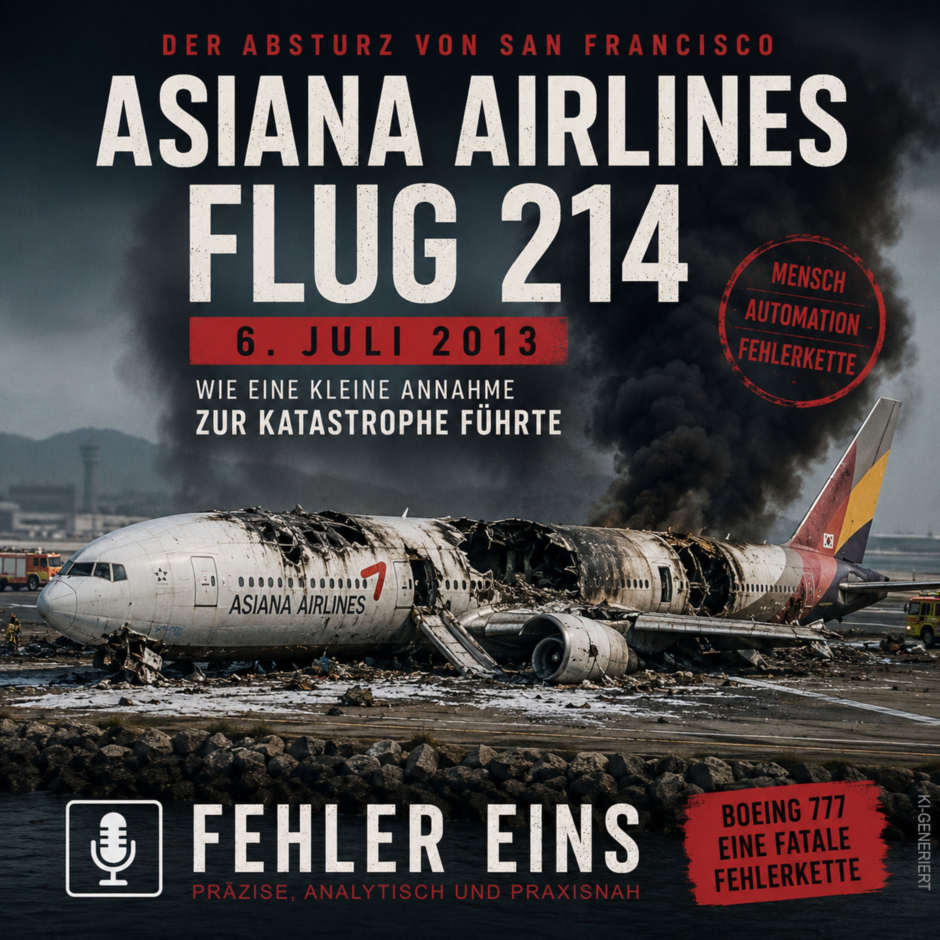 Asiana Airlines Flug 214 – Der Boeing-777-Absturz von San Francisco und die fatale Fehlerkette