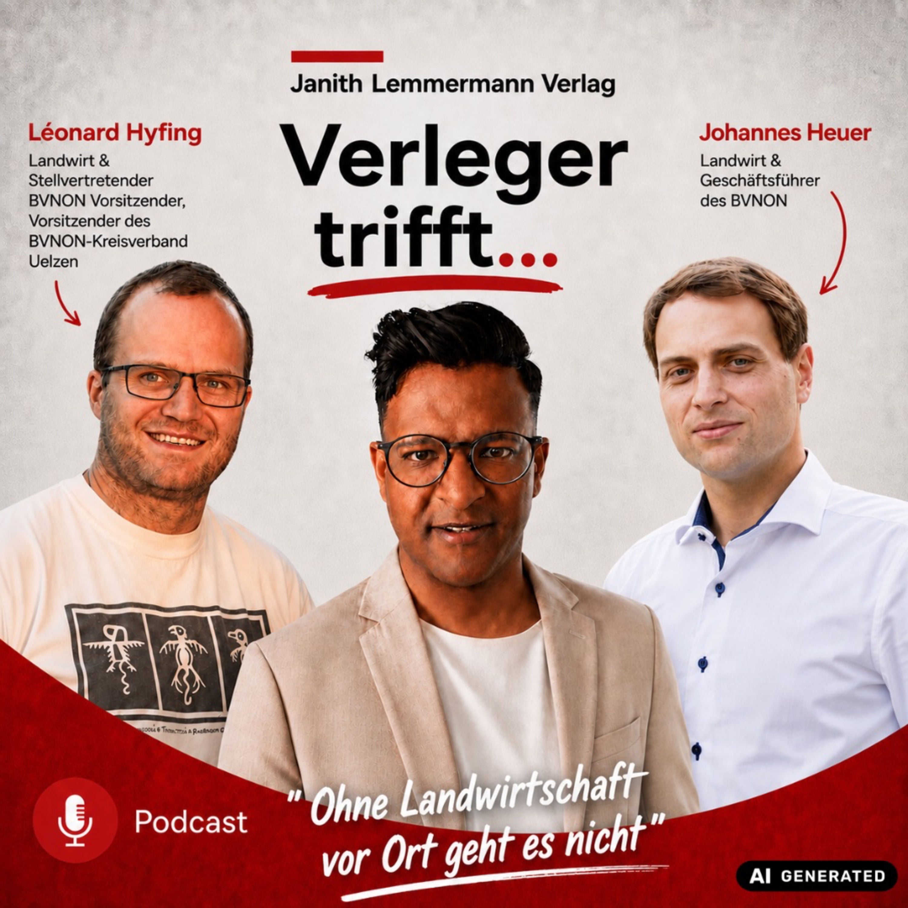 "Ohne Landwirtschaft vor Ort geht es nicht!" - Mit Léonard Hyfing & Johannes Heuer (BVNON)