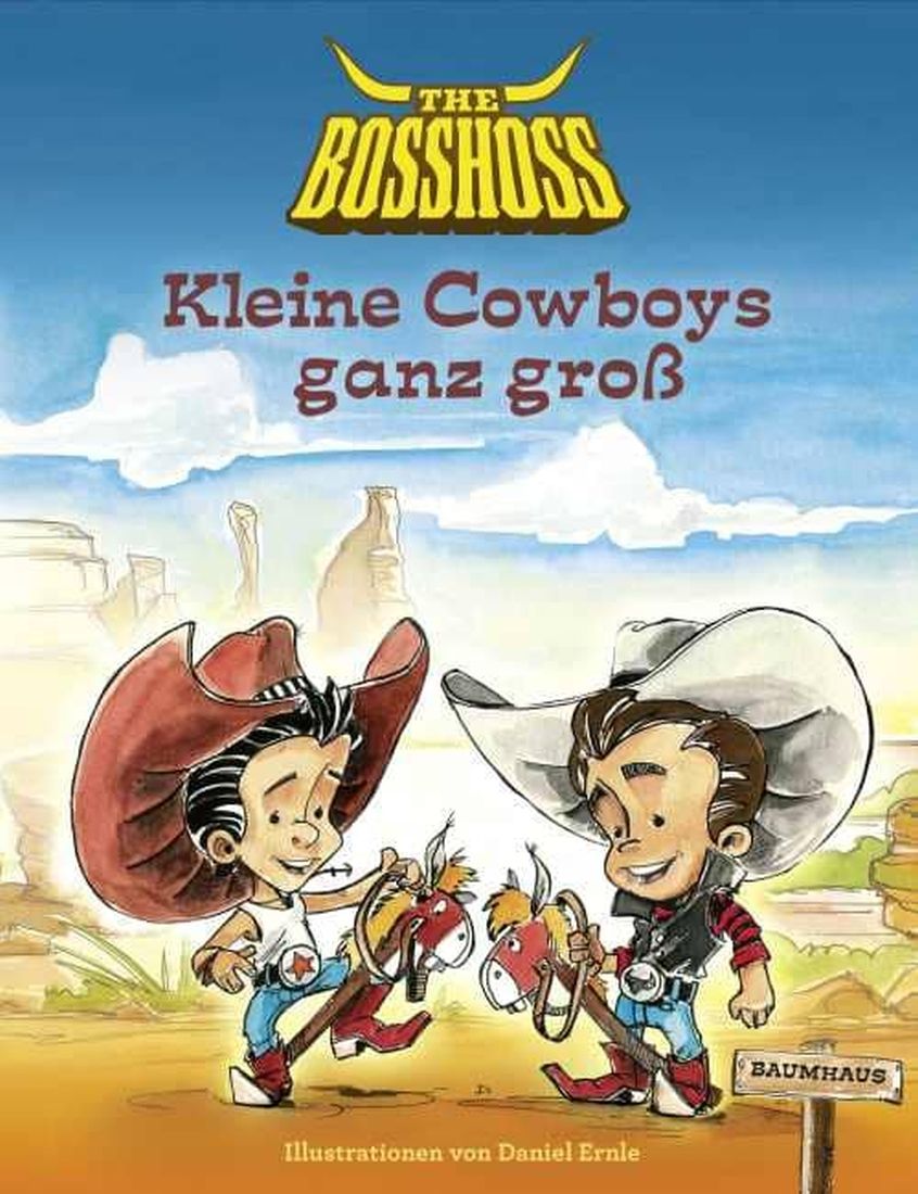 [Podcast-Interview] mit : The BossHoss über das Buch Kleine Cowboys ganz gross