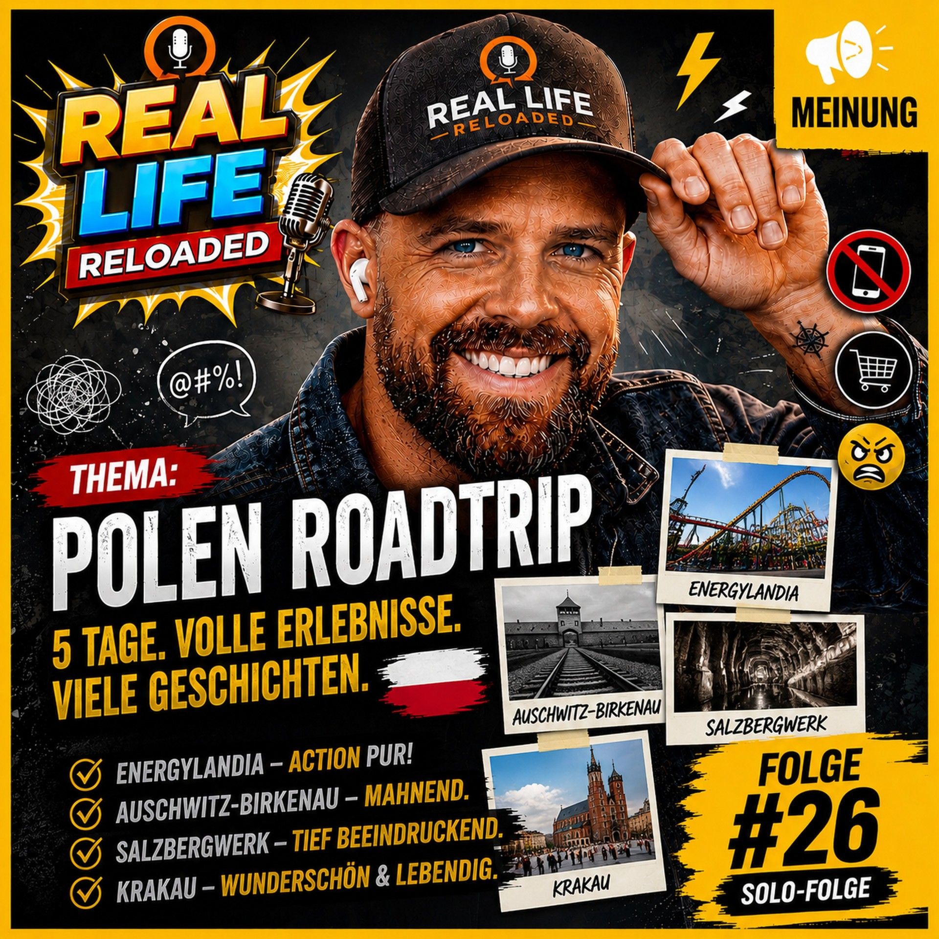 5 Tage Polen - Zwischen Action, Geschichte & Chaos
