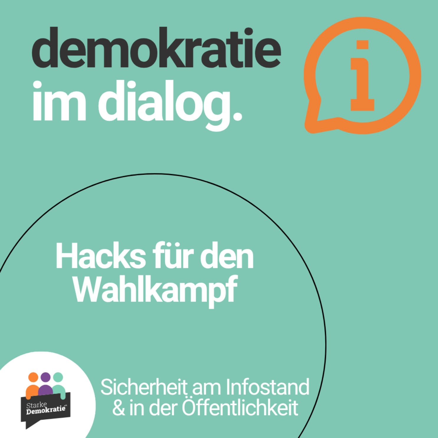E27 - Hacks für den Wahlkampf Sicherheit im am Infostand