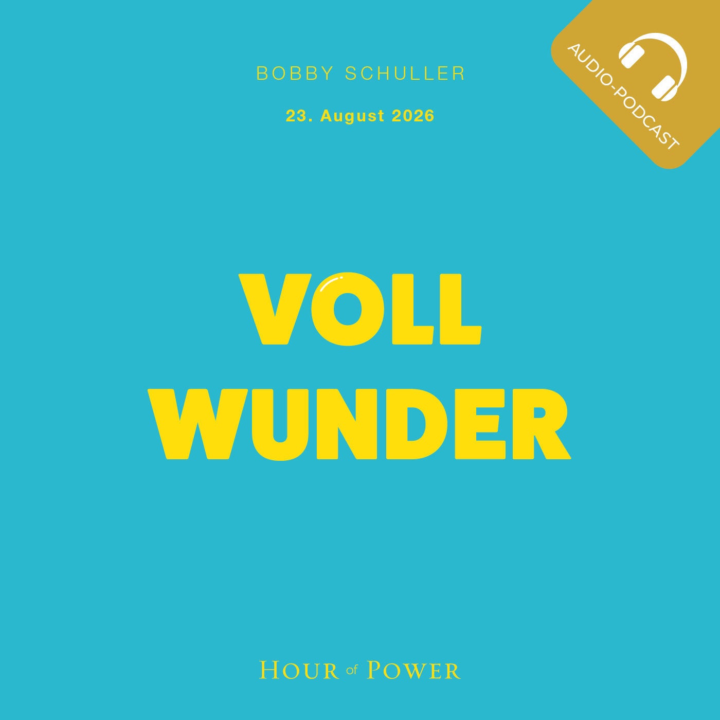 VOLL WUNDER - Predigt von Bobby Schuller
