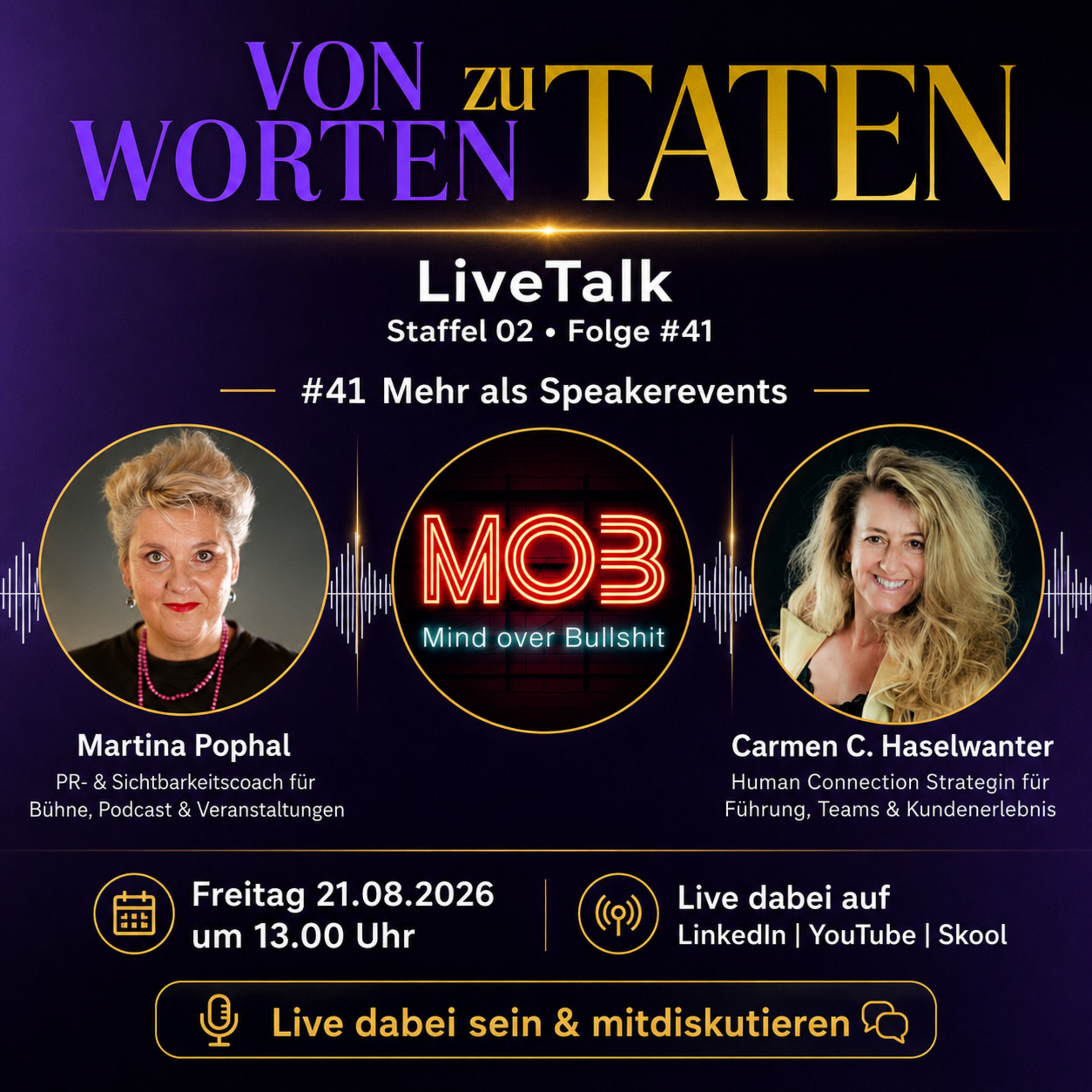 #81.5 MOB_Special der MOB zu Gast bei "Von Worten zu Taten"