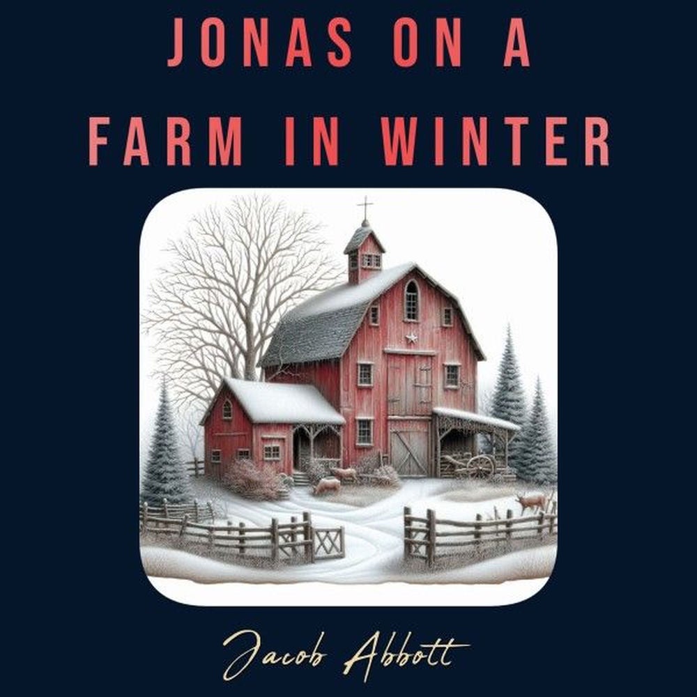 Jonas on a Farm in Winter